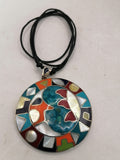 Unisex Adjustable Alpaca Sun Moon Inca Wedding Necklace