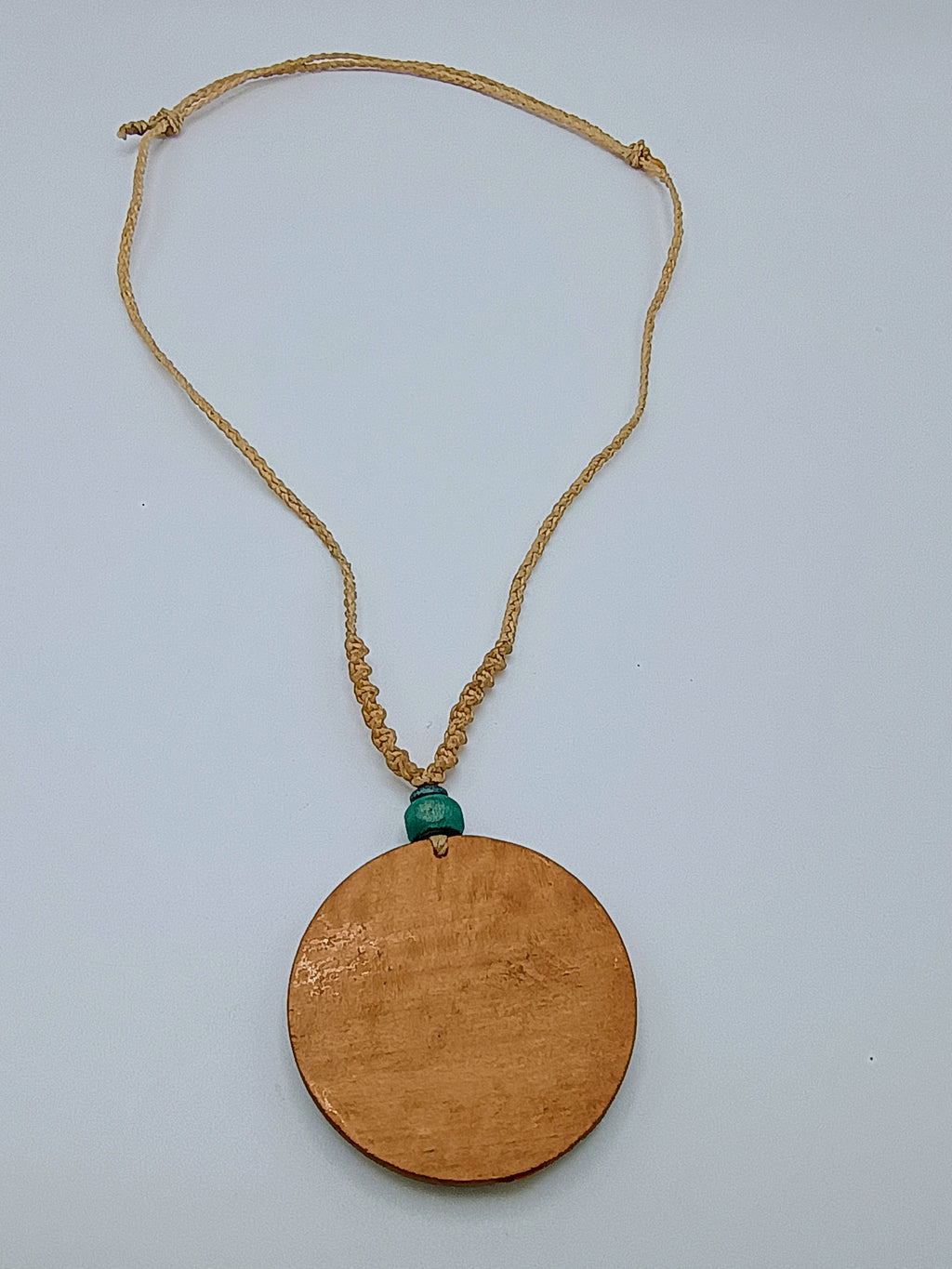 Unisex Necklace Woven Macrame Thread Andean Peruvian Handicraft