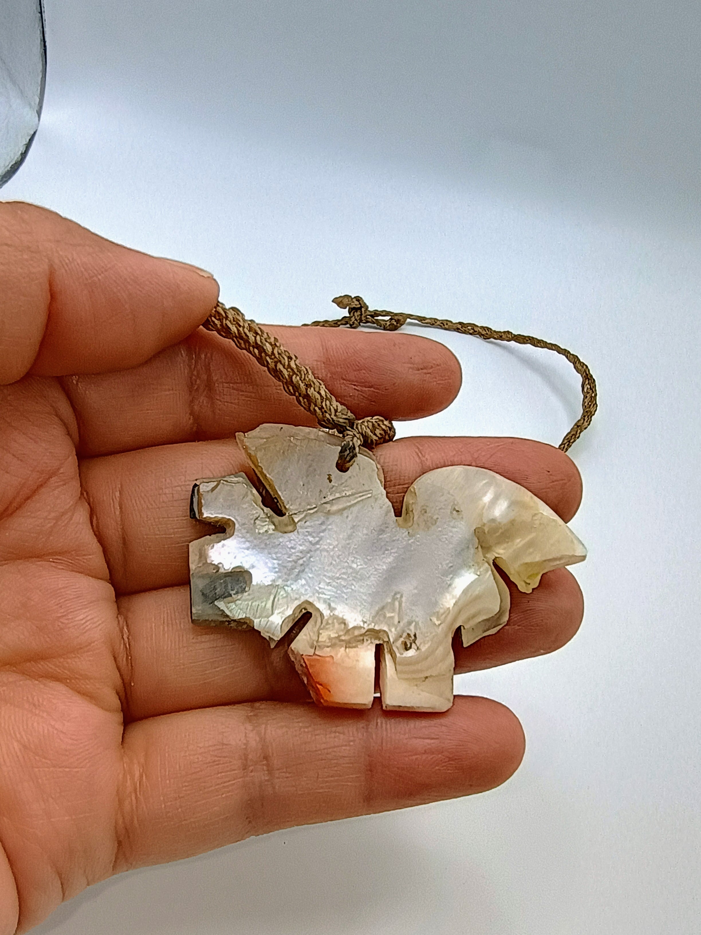 Adjustable Necklace Woven Macrame Thread Bird Designs Chan Chan Culture