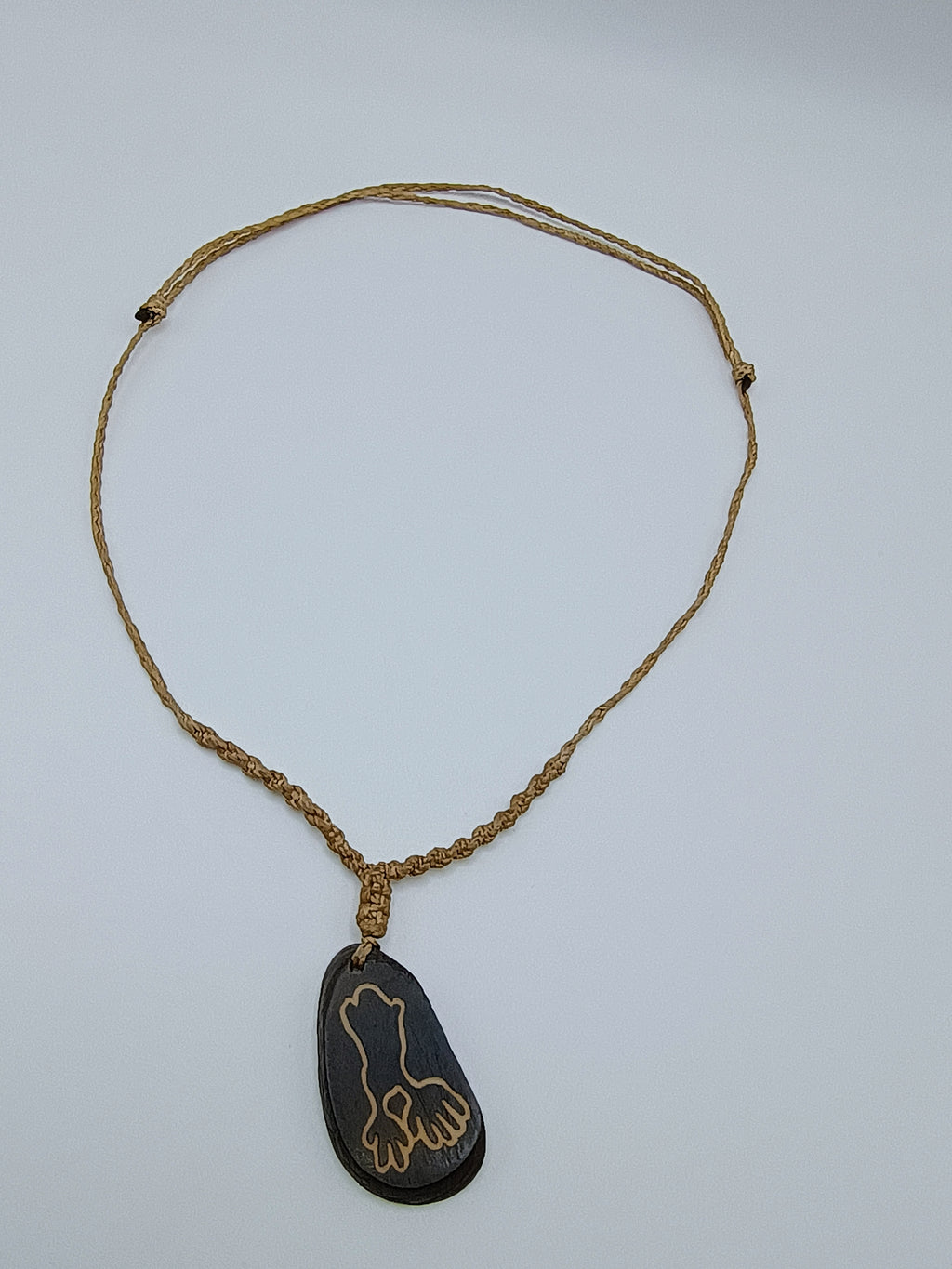 Handmade Stone Necklace Monkey Nazca Lines Tribal Choker
