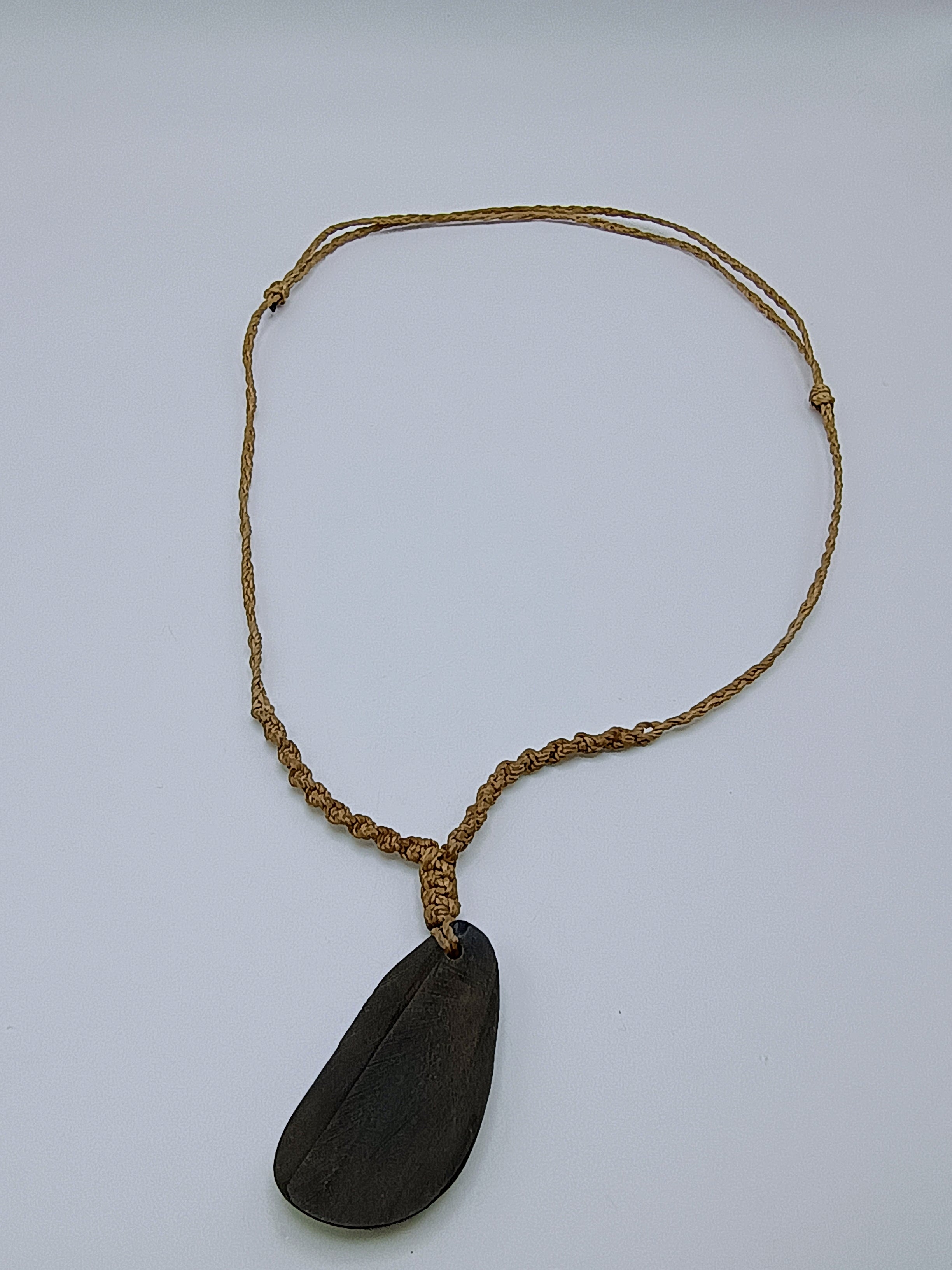 Handmade Stone Necklace Monkey Nazca Lines Tribal Choker