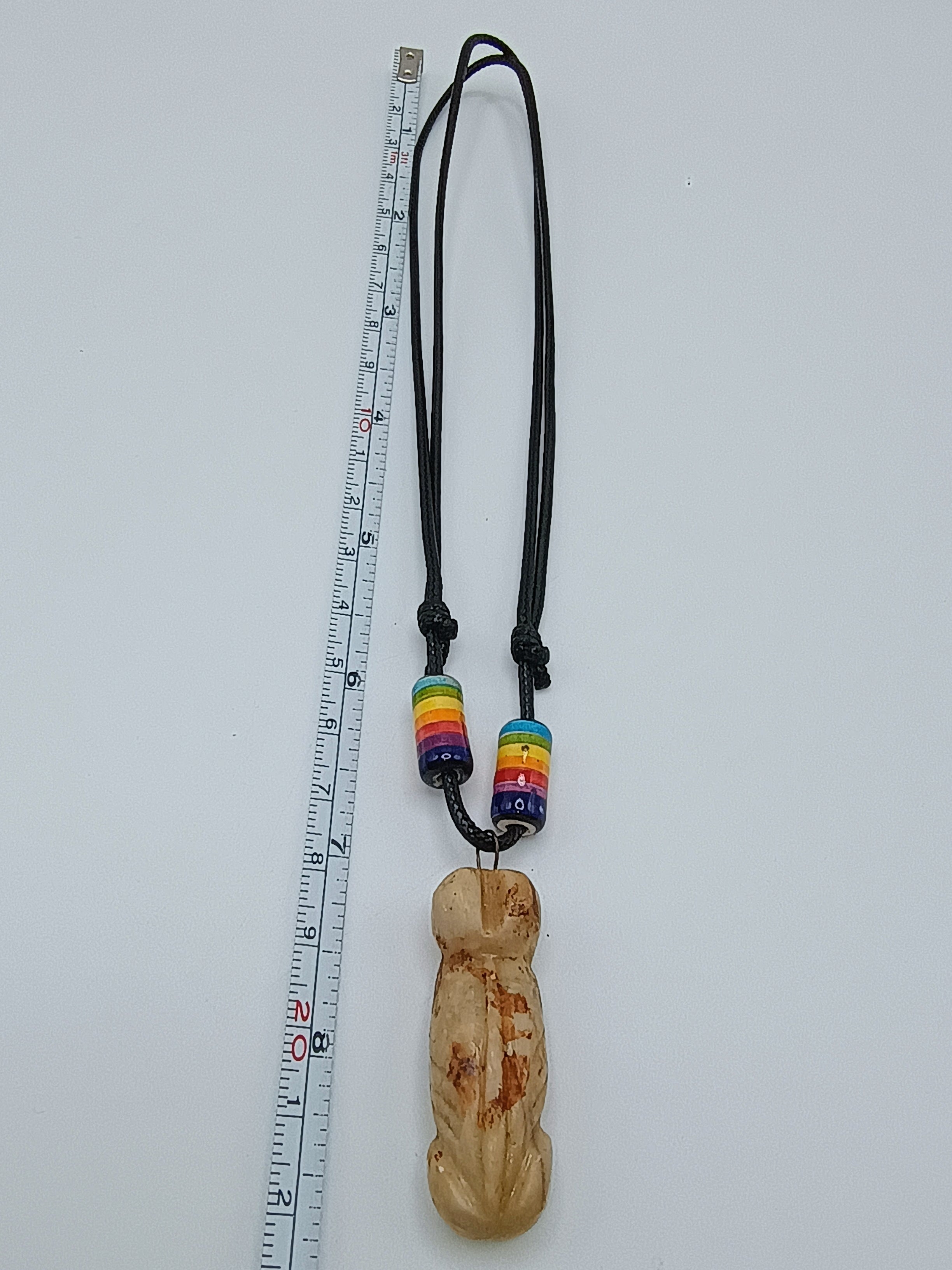 Unisex Adjustable Necklace with Natural Stone