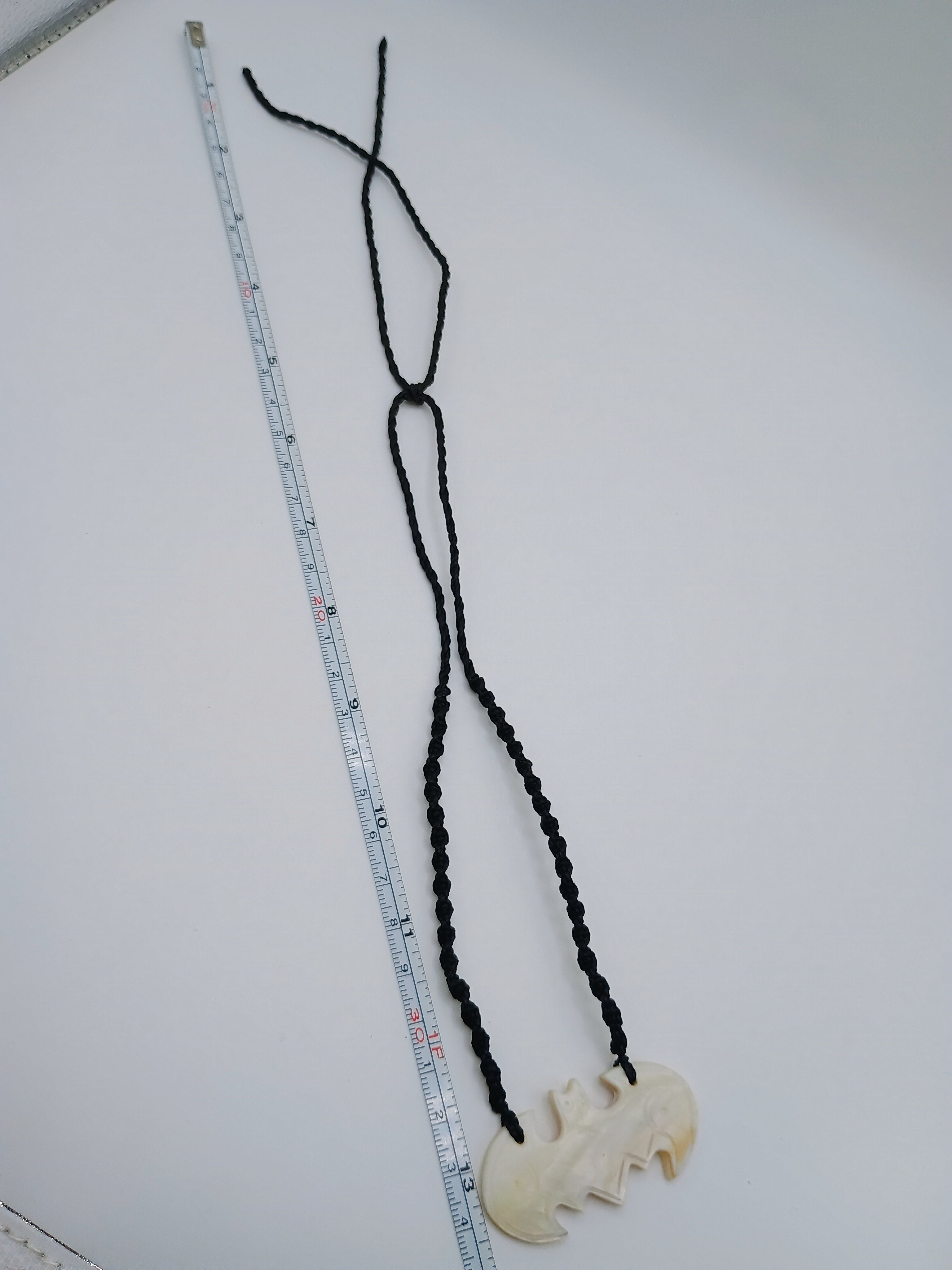 Handmade Mother-of-Pearl Necklace with Shell Pendant, Peruvian Handicraft, Cusco