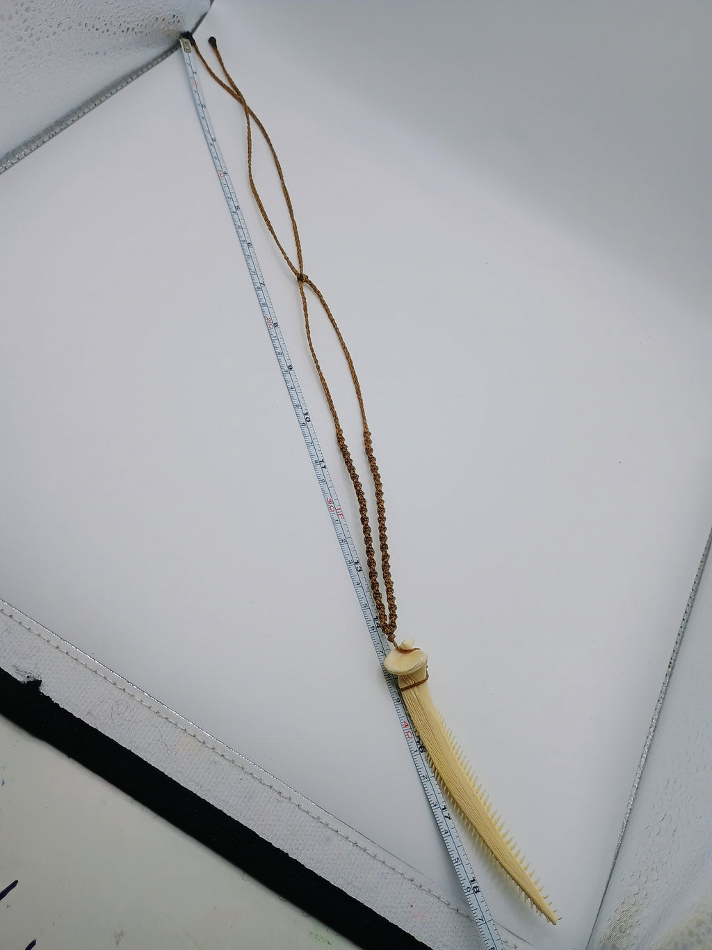 Unisex Handmade Adjustable Macrame Cord Necklace