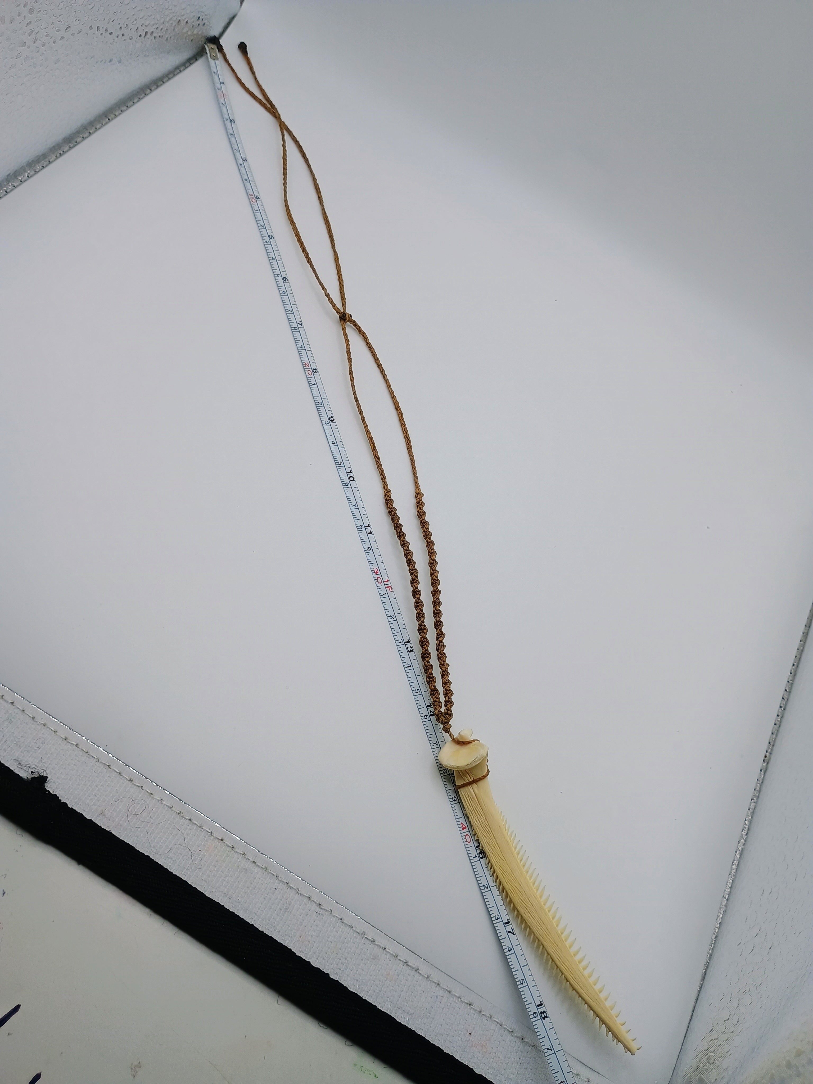 Unisex Handmade Adjustable Macrame Cord Necklace