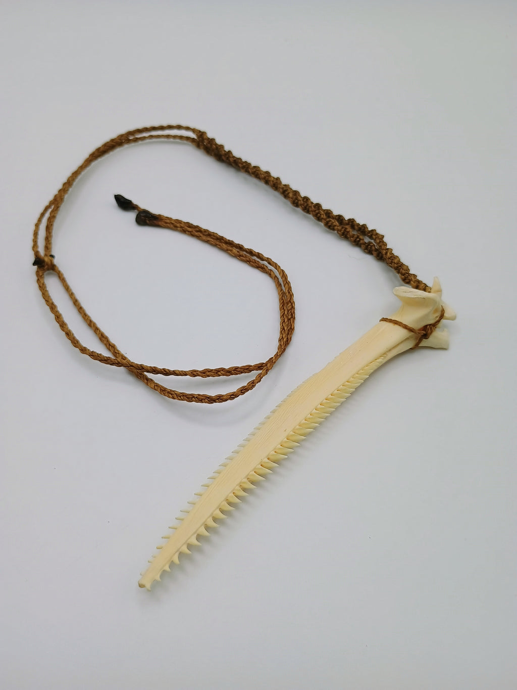 Unisex Handmade Adjustable Macrame Cord Necklace