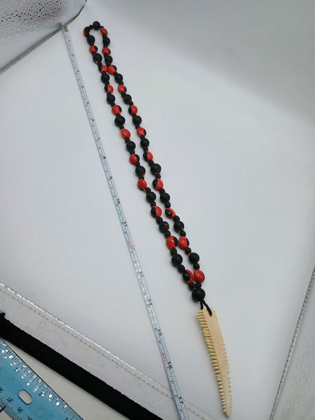 Handmade Huayruro Seed Necklace, Pendant, Good Luck Amulet