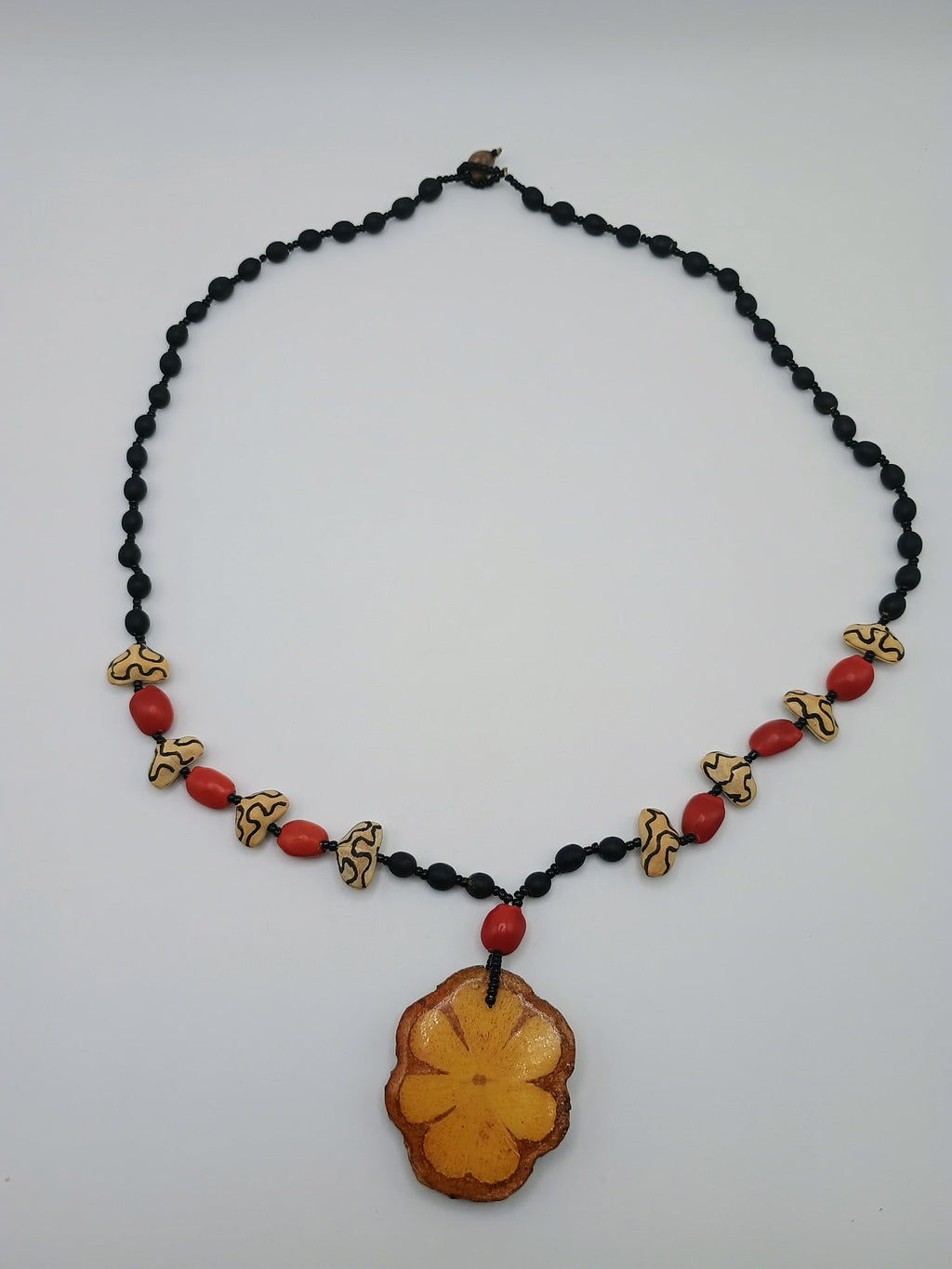 Unisex Handmade Shaman Necklace, Peruvian Craftsmanship, Cusco
