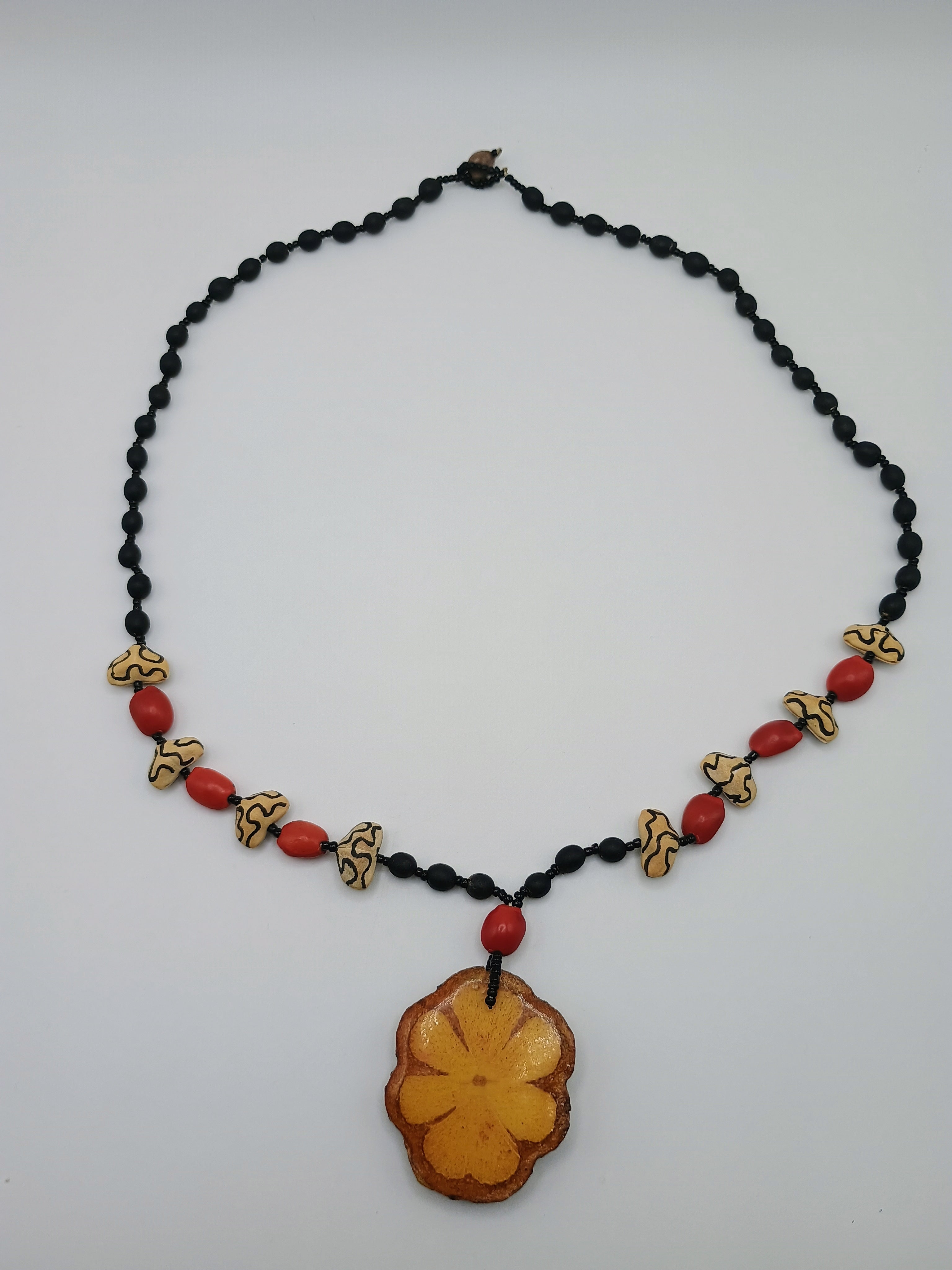 Unisex Handmade Shaman Necklace, Peruvian Craftsmanship, Cusco