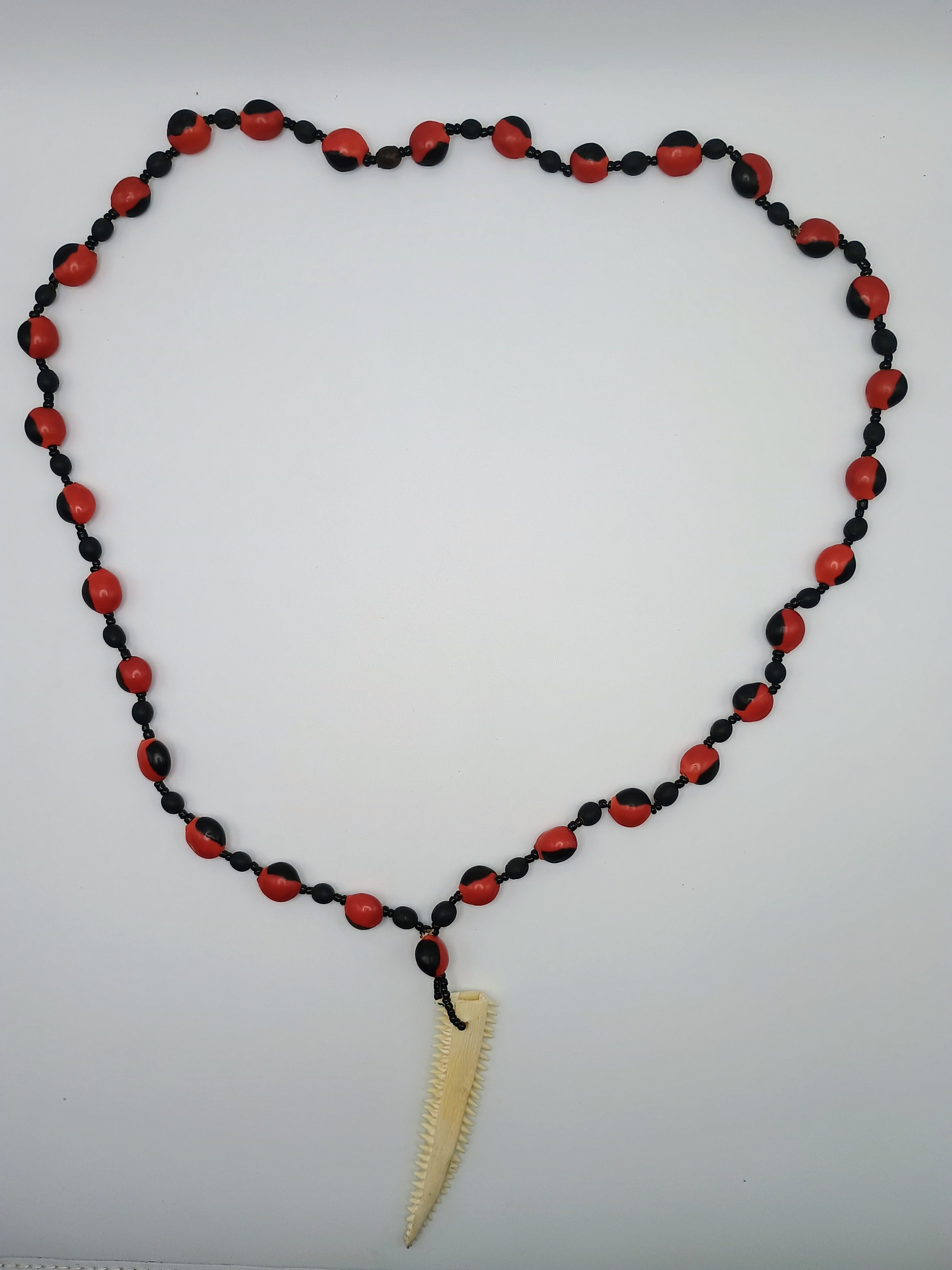Handmade Huayruro Seed Necklace, Seed Pendant, Amulet, Protection, Good Luck