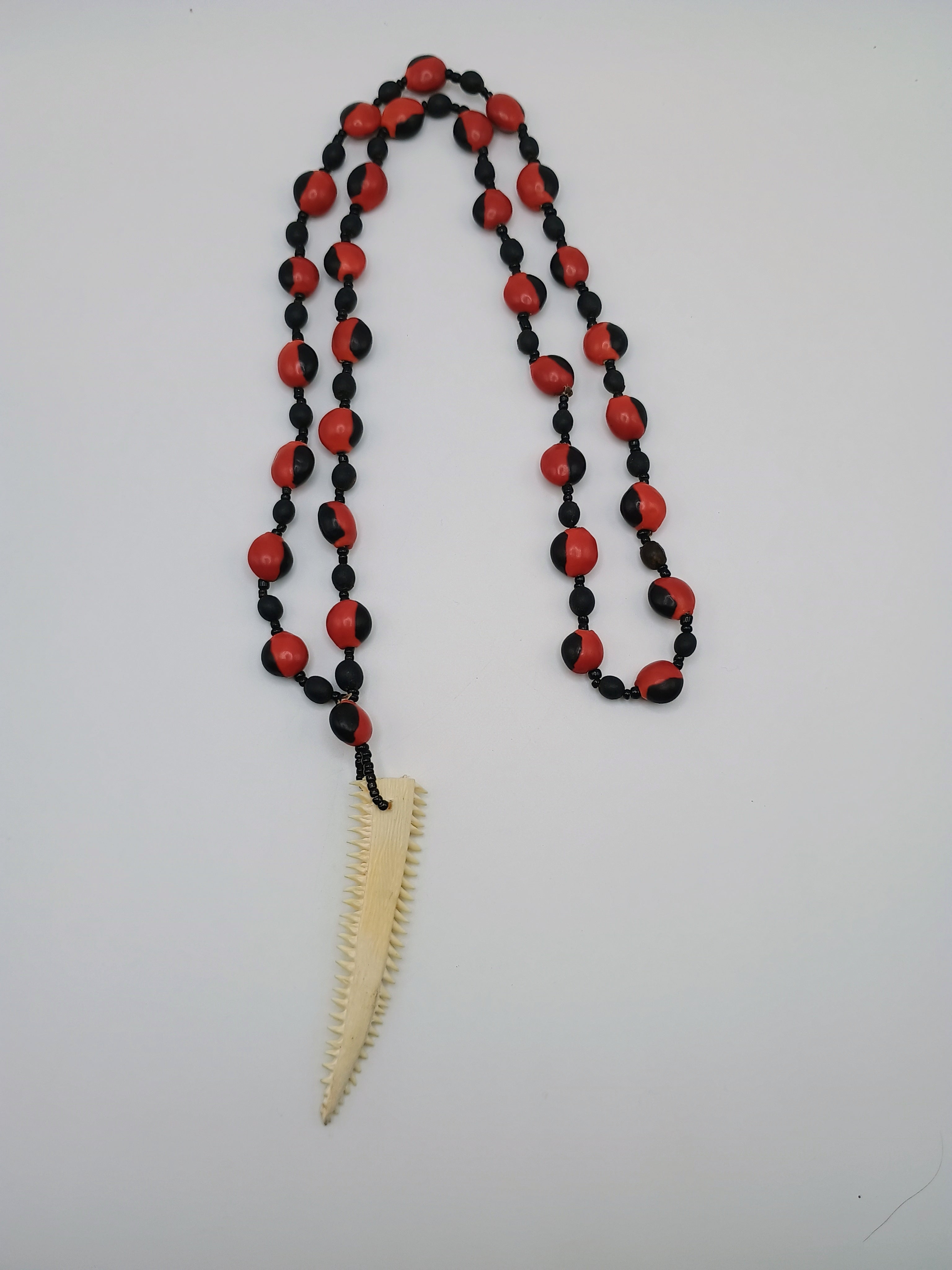 Handmade Huayruro Seed Necklace, Seed Pendant, Amulet, Protection, Good Luck