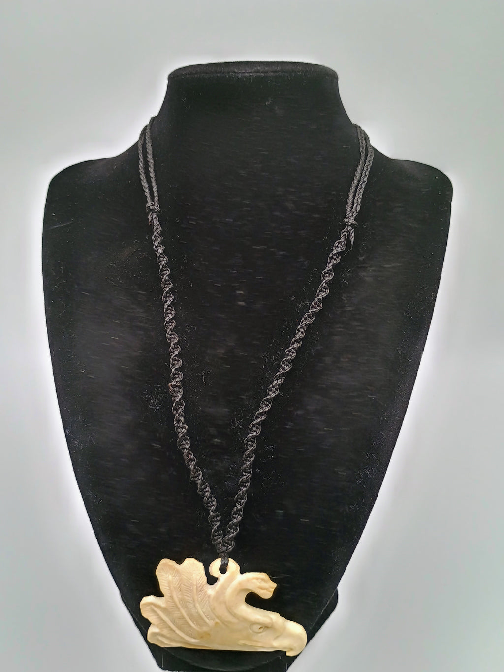 Unisex Necklace Woven Macrame Thread Peruvian Handicraft Cusco