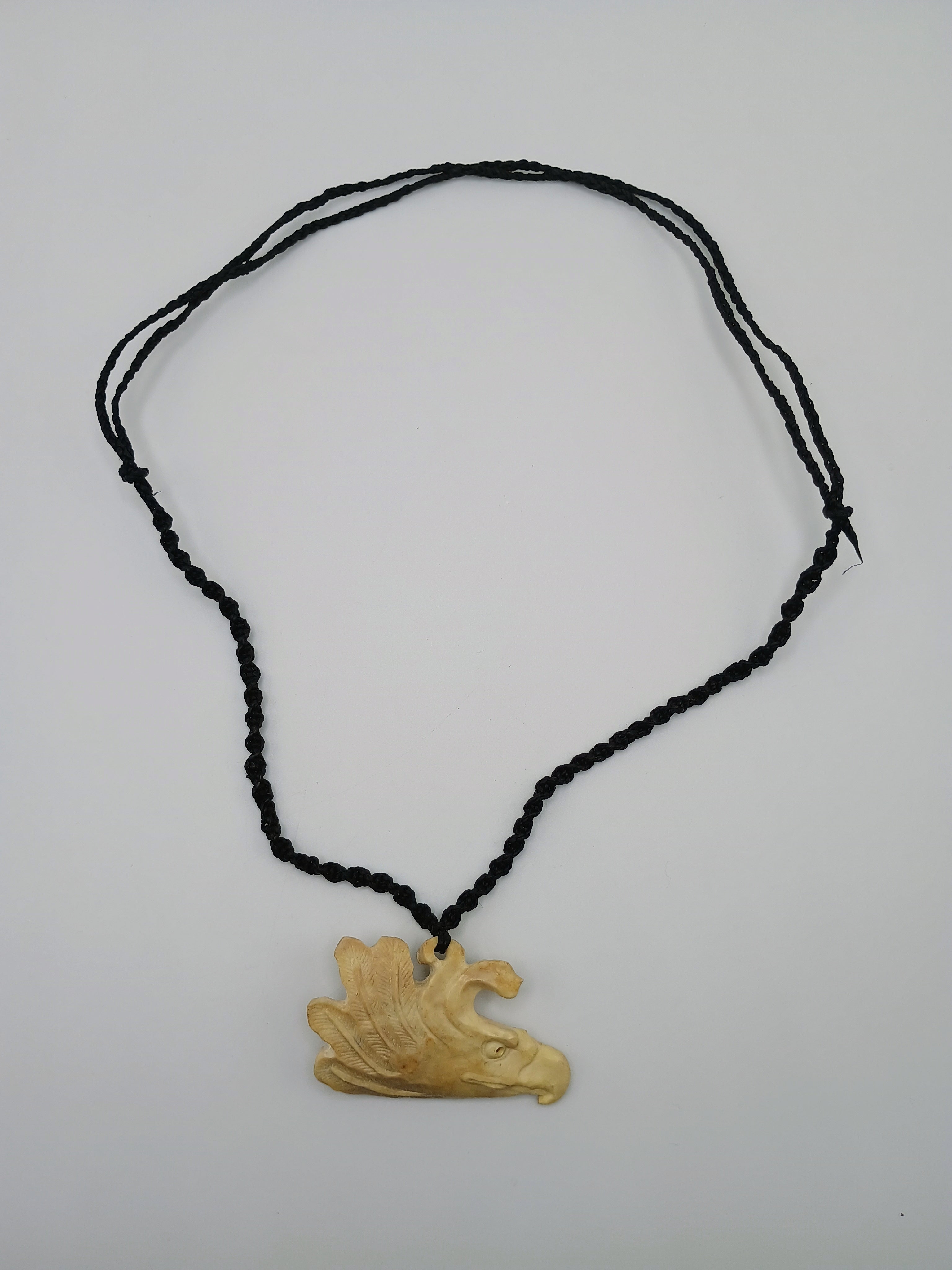 Unisex Necklace Woven Macrame Thread Peruvian Handicraft Cusco