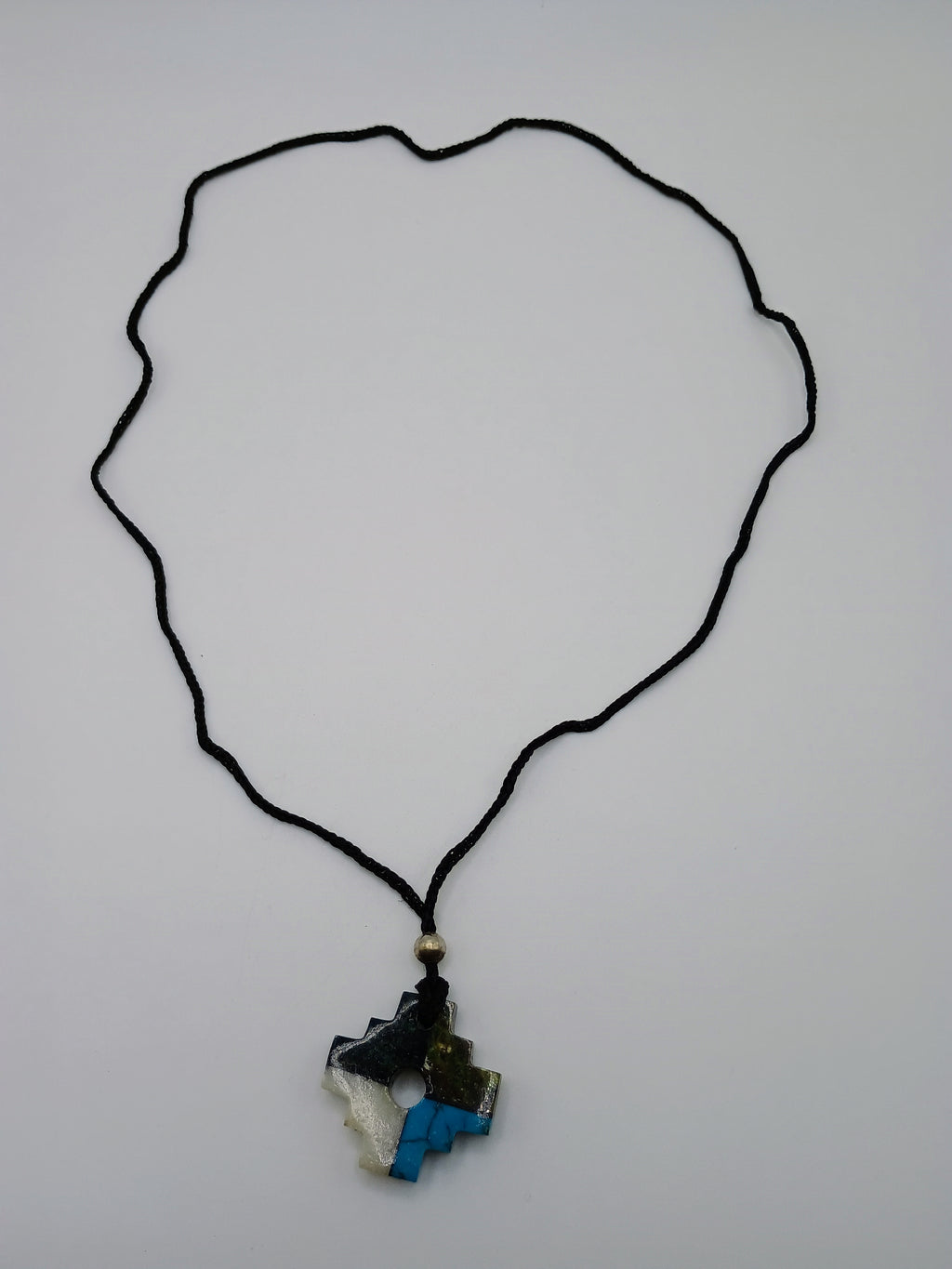 Unisex Handmade Inca Chakana Necklace - Peruvian Craftsmanship