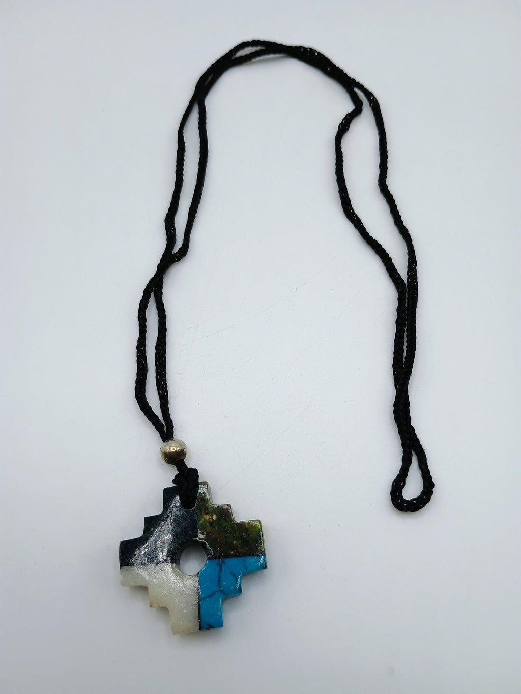 Unisex Handmade Inca Chakana Necklace - Peruvian Craftsmanship