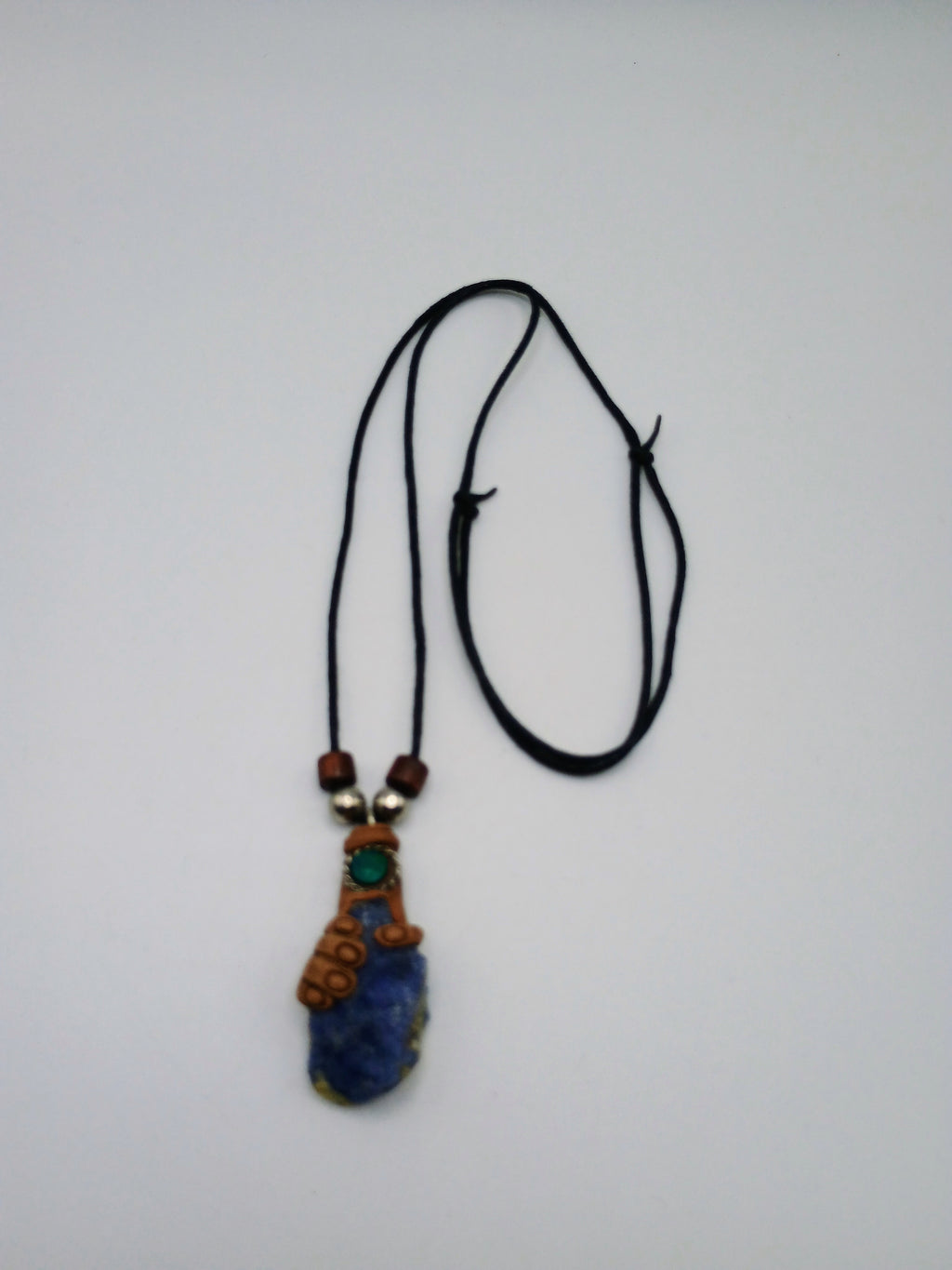 Handmade Amethyst Necklace, Natural Stone Pendant