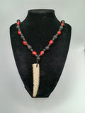 Handmade Necklace with Huayruro Seeds for Protection and Good Luck