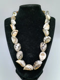 Unisex Necklace with Natural Seashells, Handmade