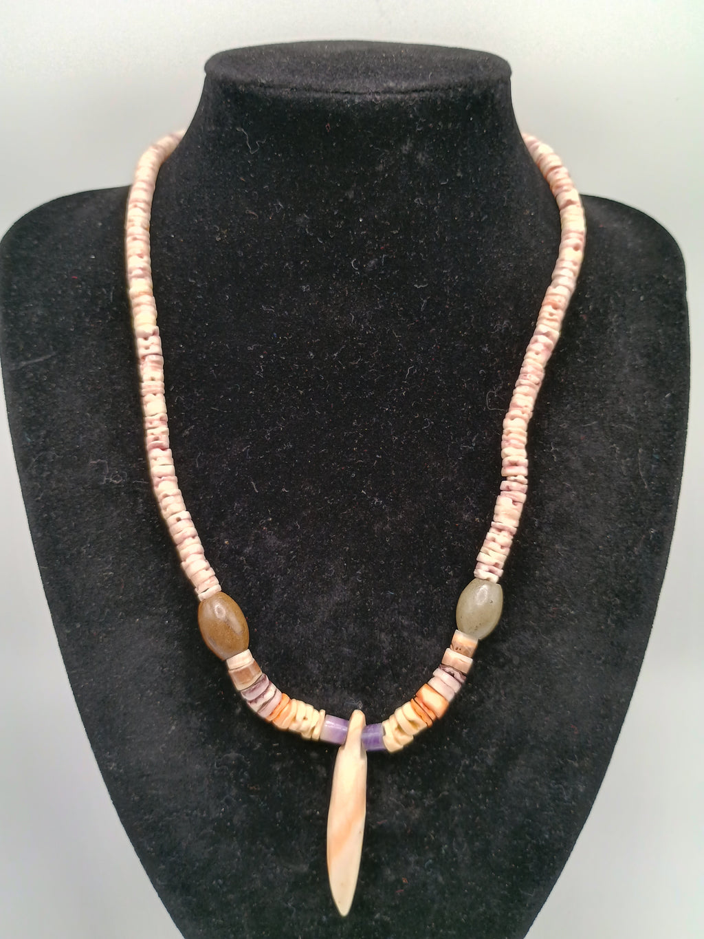 Handmade Macrame Natural Crystal Quartz Necklace Healing Amulet