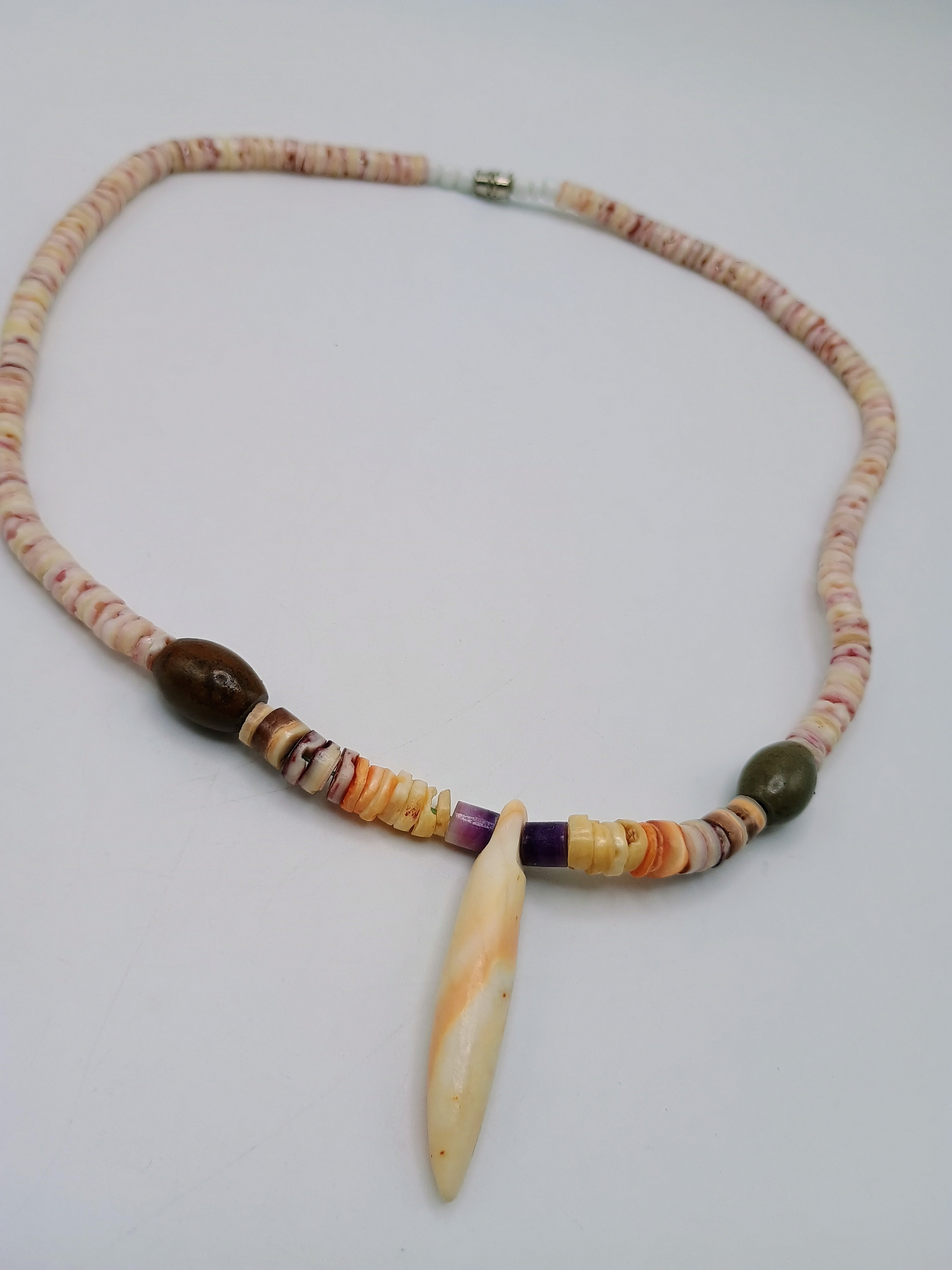 Handmade Macrame Natural Crystal Quartz Necklace Healing Amulet