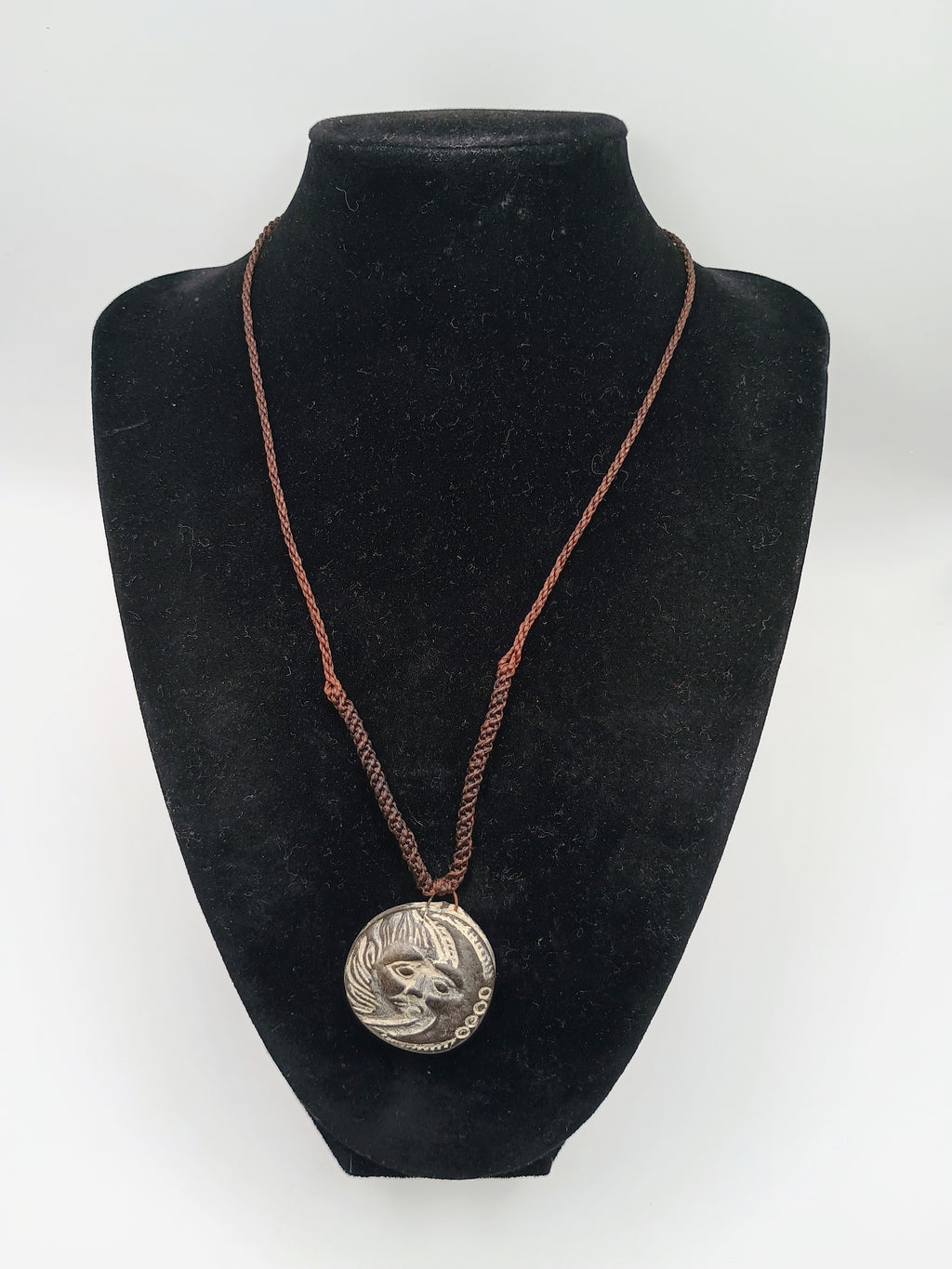 Handmade Macrame Necklace Sun Moon Sacred Inca Wedding
