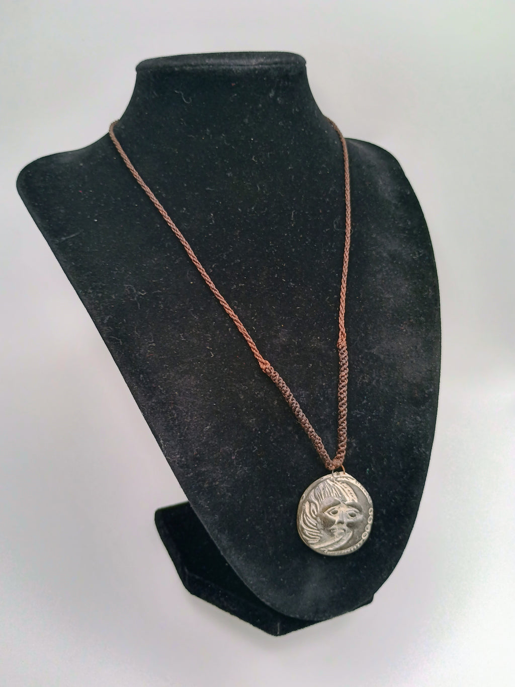 Handmade Macrame Necklace Sun Moon Sacred Inca Wedding