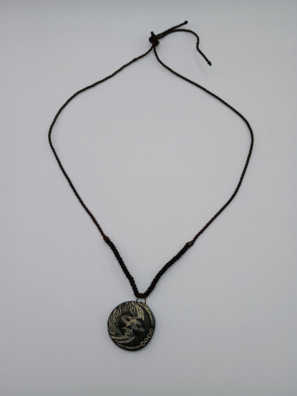 Handmade Macrame Necklace Sun Moon Sacred Inca Wedding