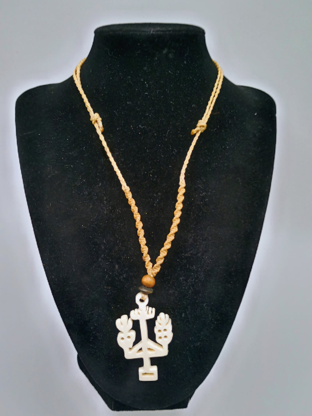 Tree of Life Macrame Necklace Hand-Woven Thread Necklace