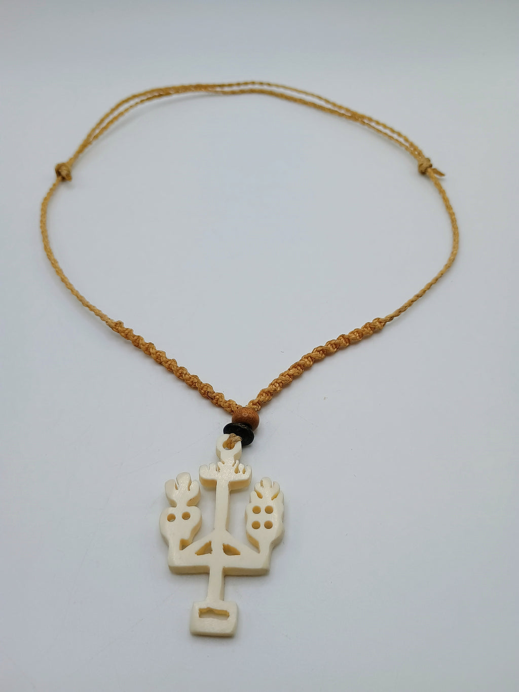 Tree of Life Macrame Necklace Hand-Woven Thread Necklace