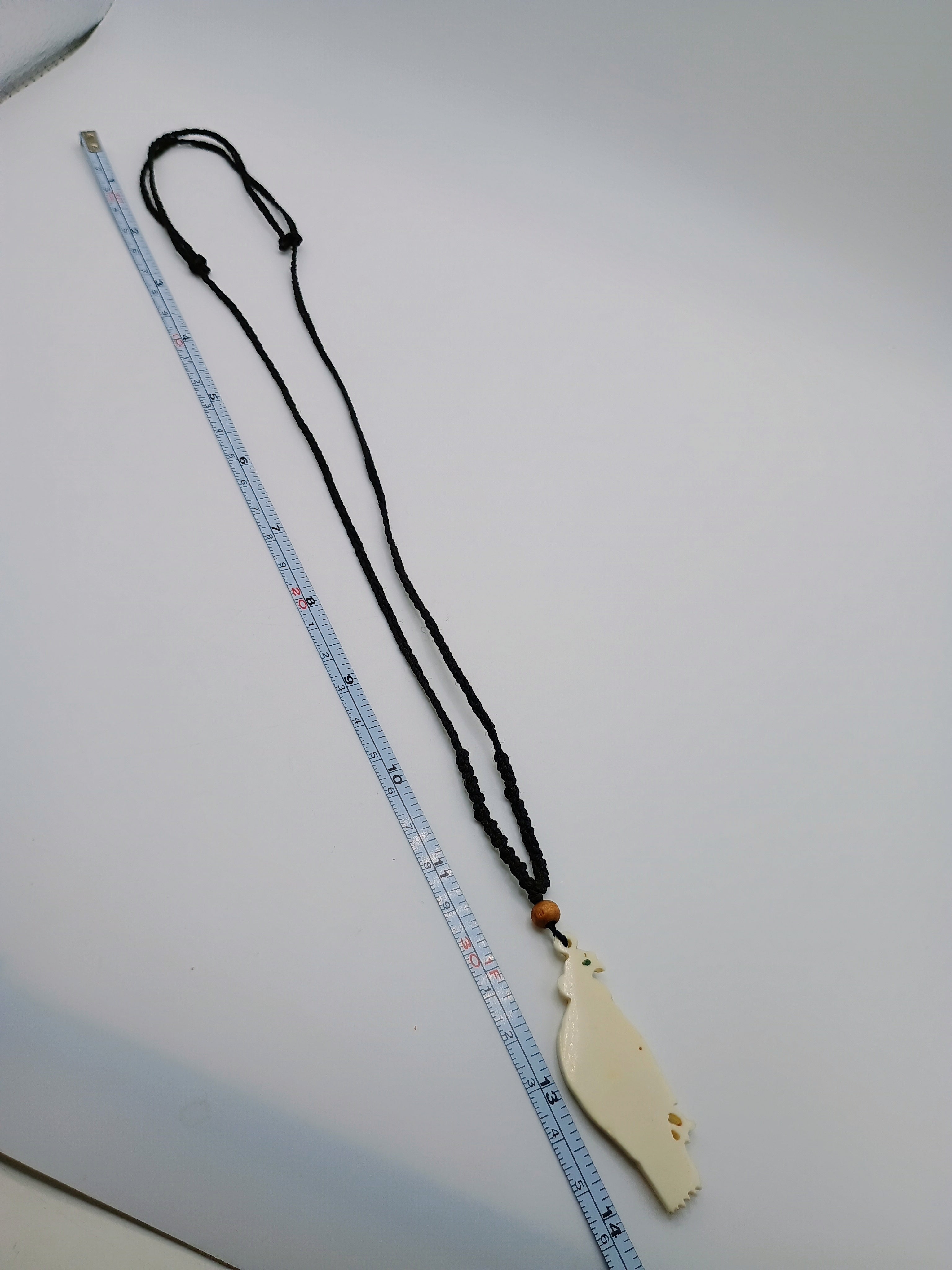 Inca Condor Necklace, Macrame Woven, Unisex Spiritual Amulet