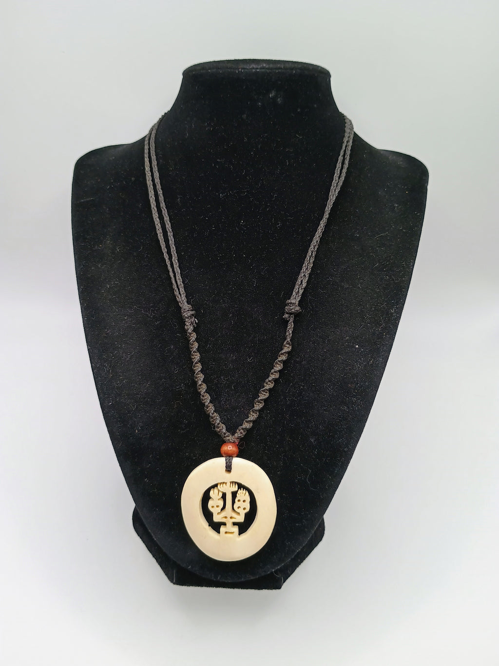 Handmade Macrame Necklace Pendant Inspired