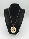 Handmade Macrame Necklace Pendant Inspired