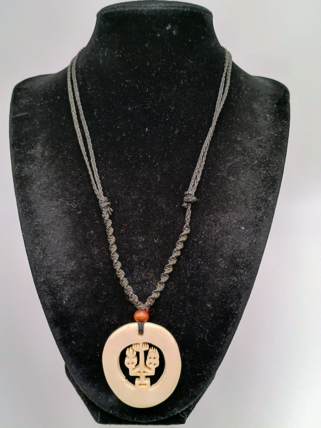 Handmade Macrame Necklace Pendant Inspired