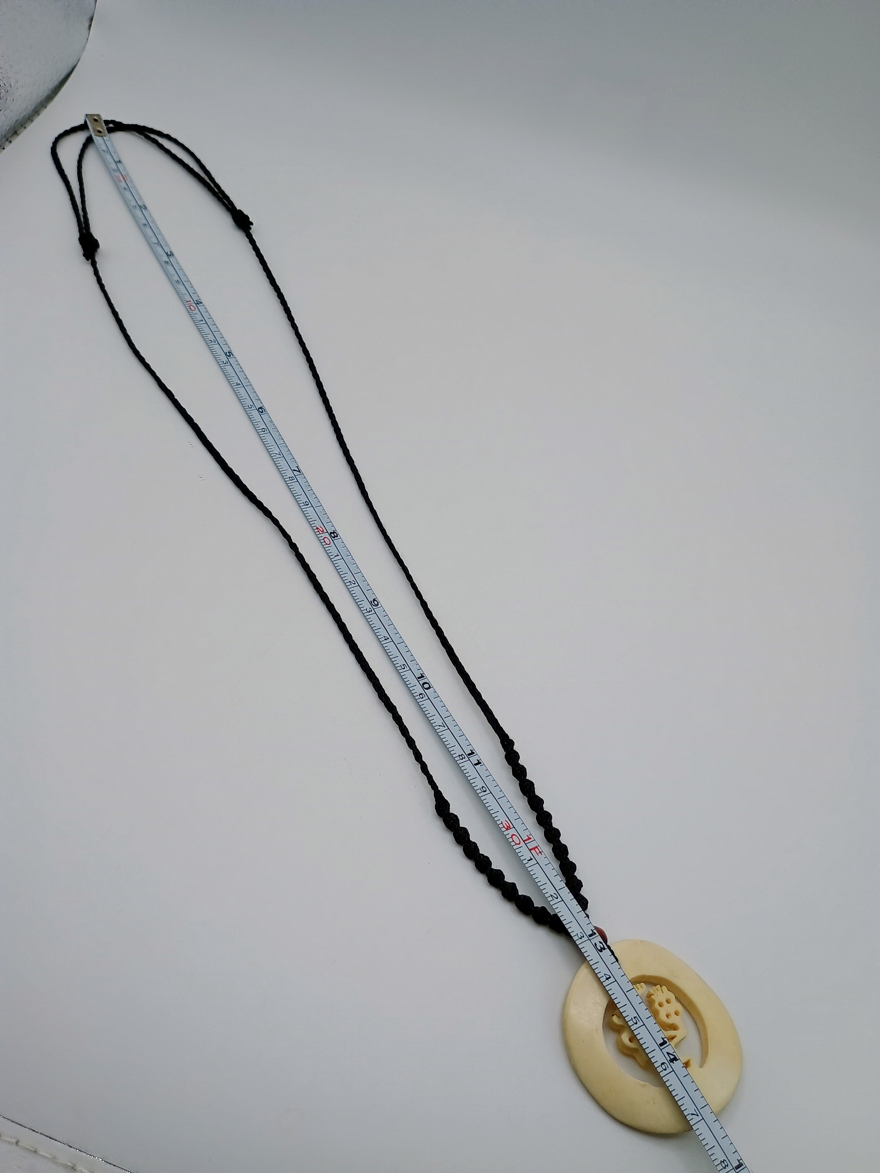 Handmade Macrame Necklace Pendant Inspired