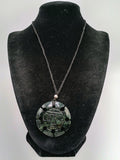 Inca Sun Necklace Hand Carved Stone Pendant Pre-Columbian Culture
