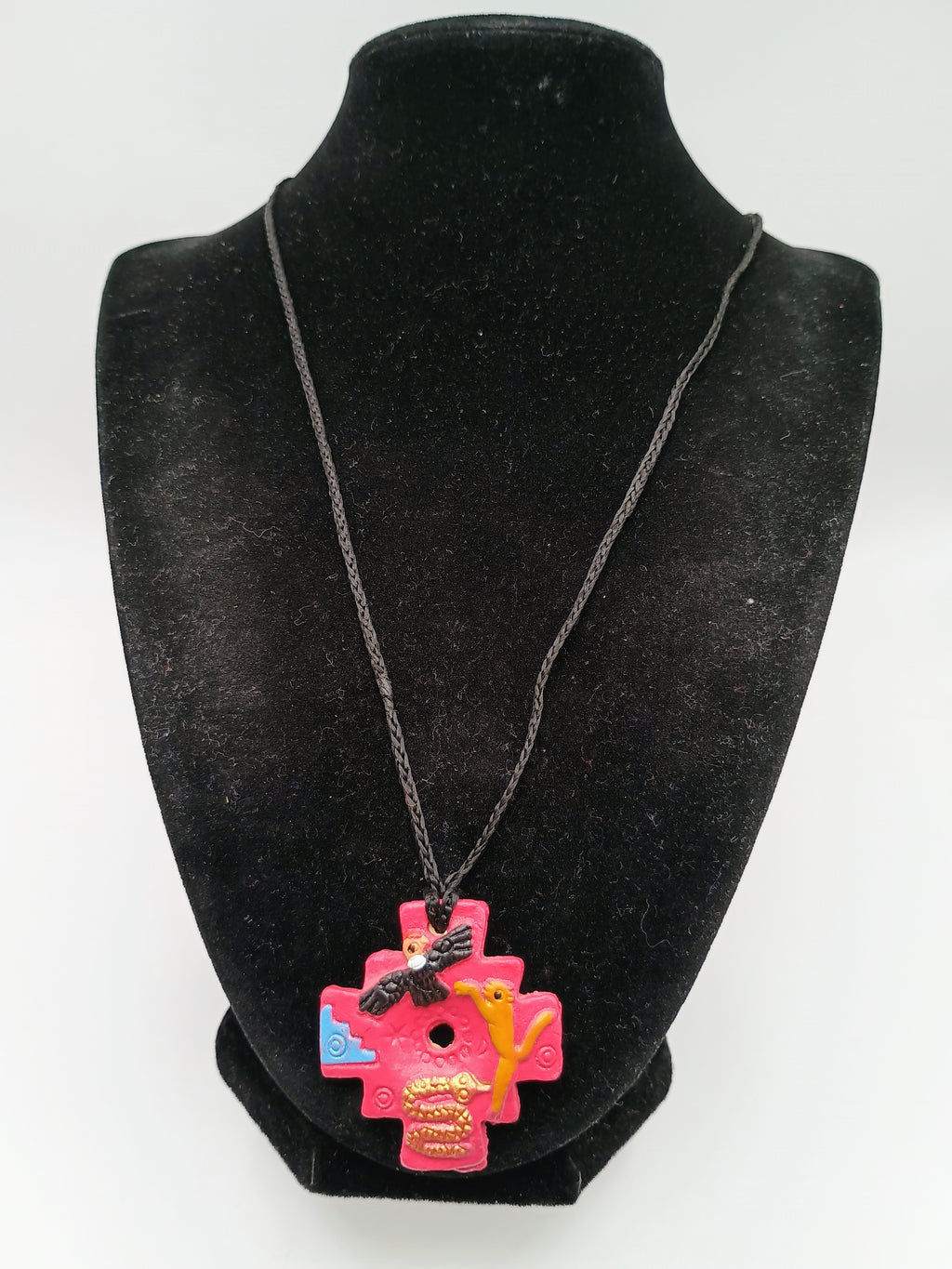 Chakana Necklace Inca Cross Andean Trilogy Condor Puma Snake