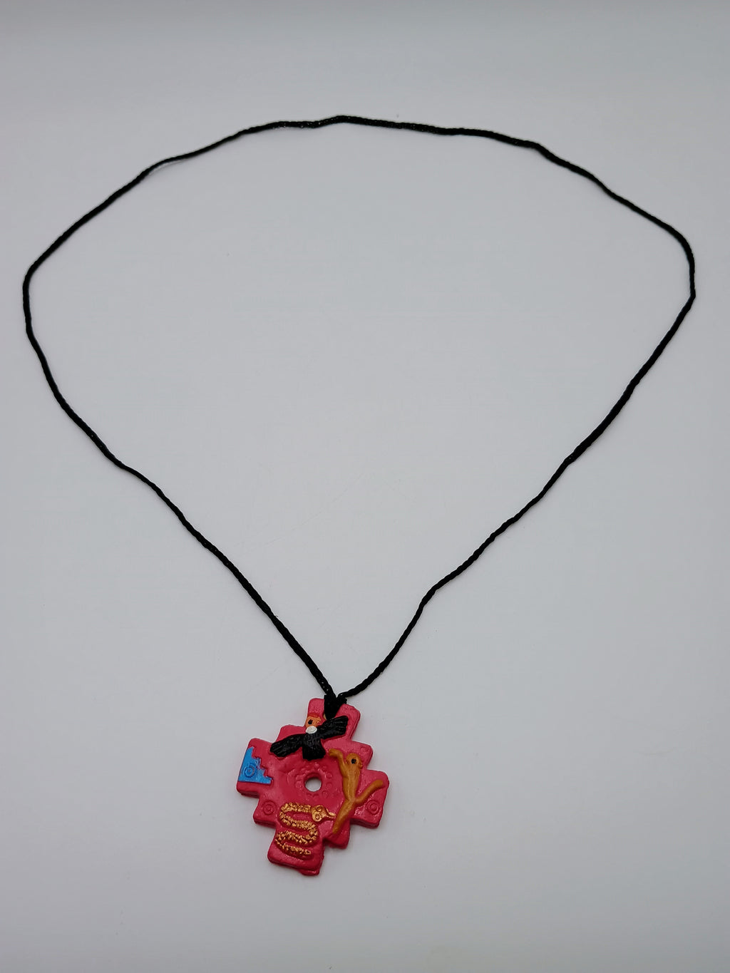 Chakana Necklace Inca Cross Andean Trilogy Condor Puma Snake