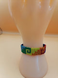 Macrame Bracelet, Labyrinth Design, Handmade, Adjustable