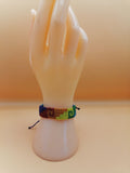 Gay Pride Flag Bracelet Love Friendship Handwoven Macrame LGBT Rainbow