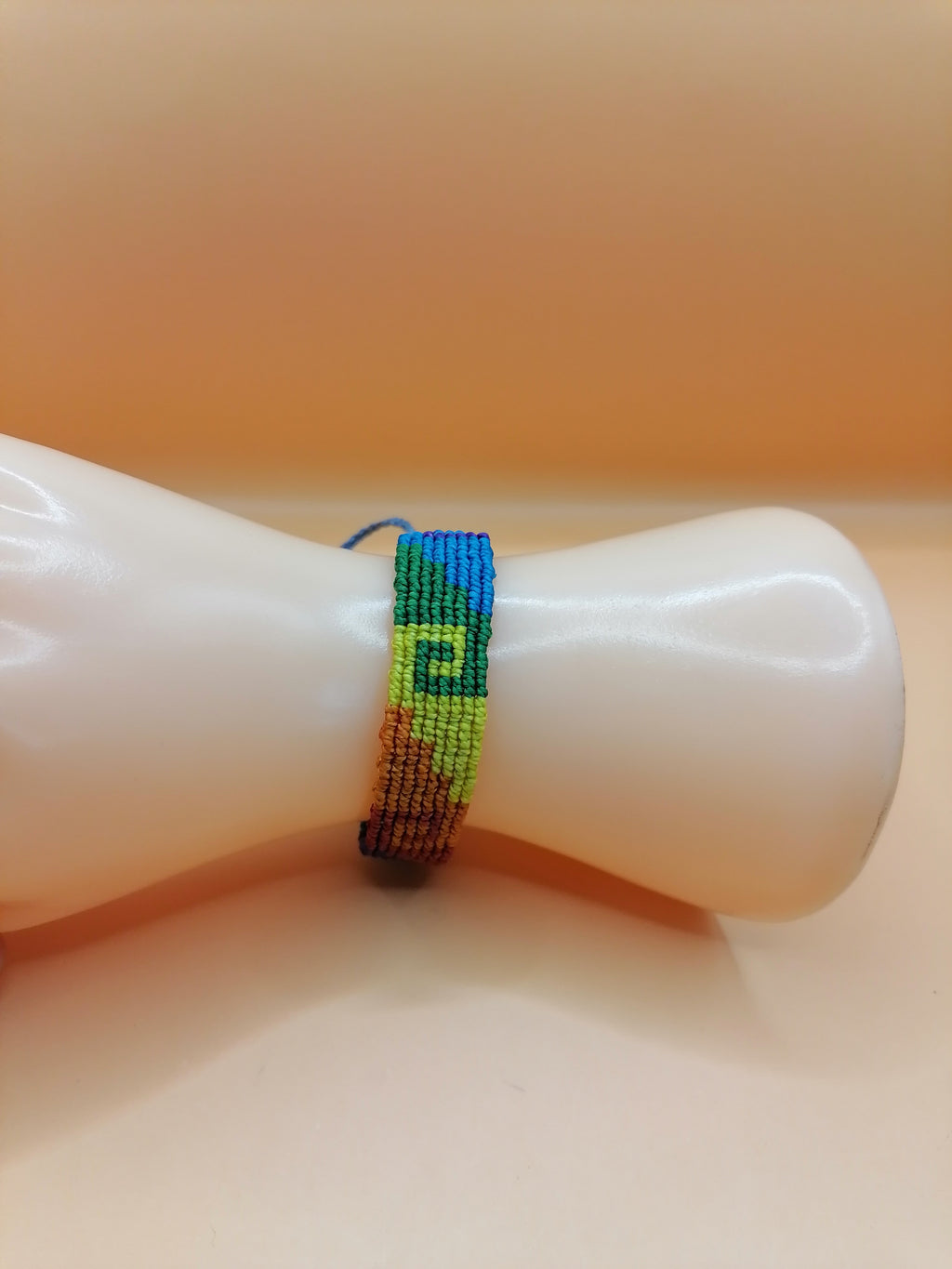 Gay Pride Flag Bracelet Love Friendship Handwoven Lesbian LGBT Rainbow