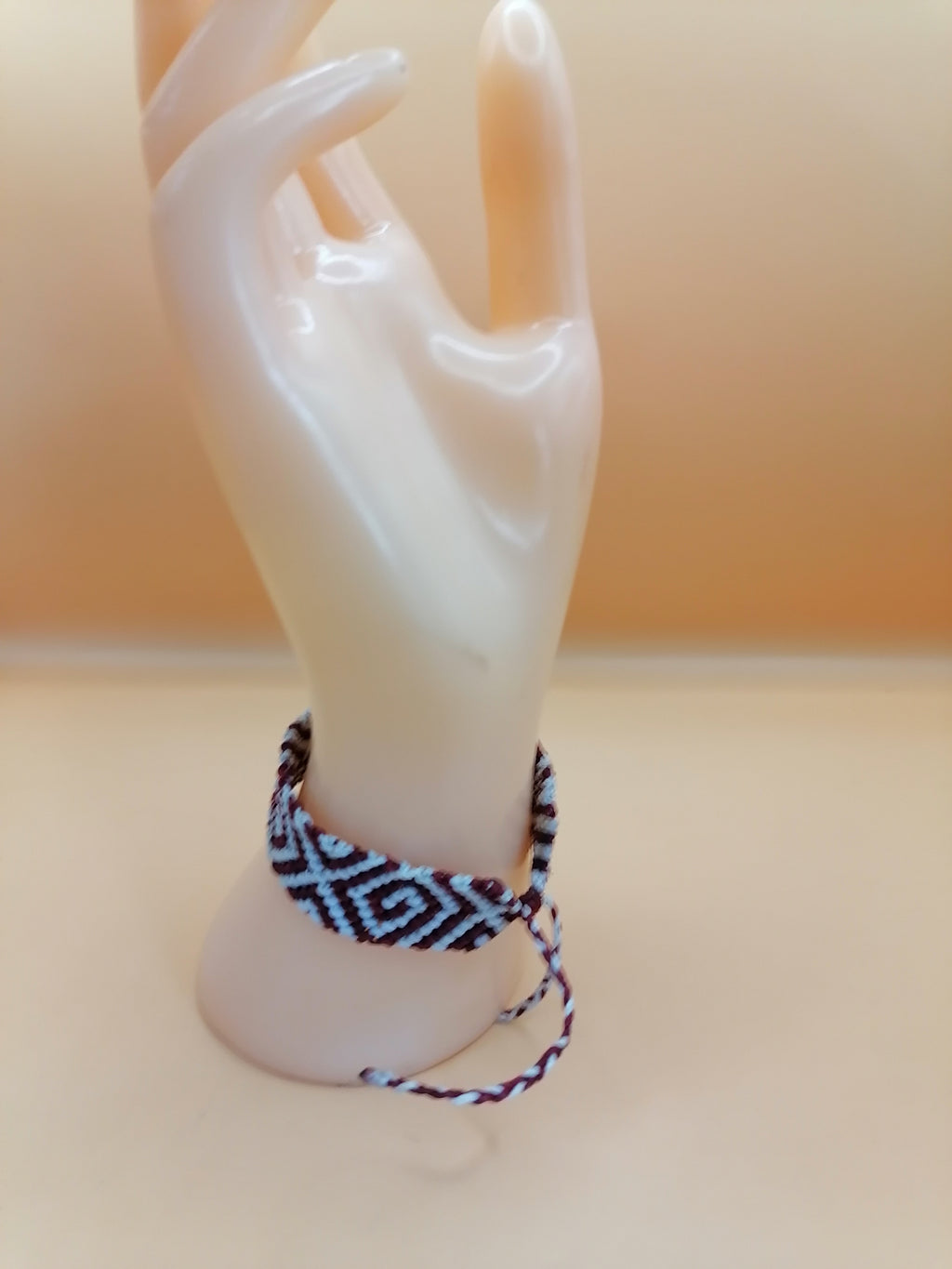 Unisex Macrame Labyrinth Bracelet, Peruvian Artisan, Cusco