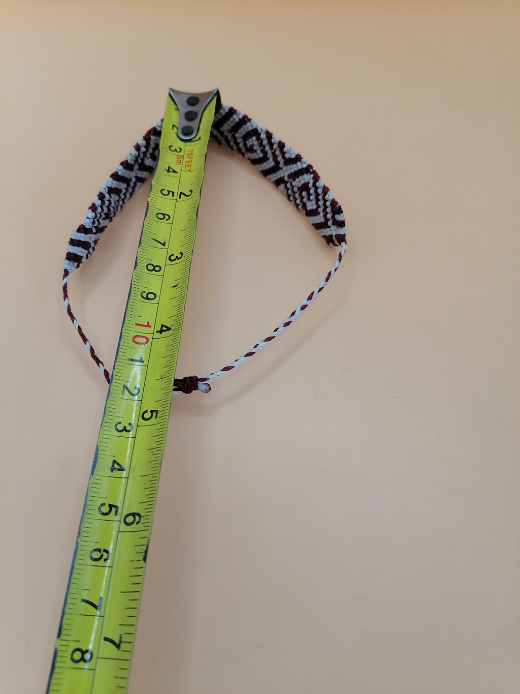 Unisex Macrame Labyrinth Bracelet, Peruvian Artisan, Cusco
