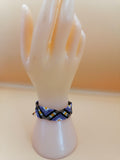 Geometric Macrame Bracelet, Handwoven Peruvian Craftsmanship, Cusco