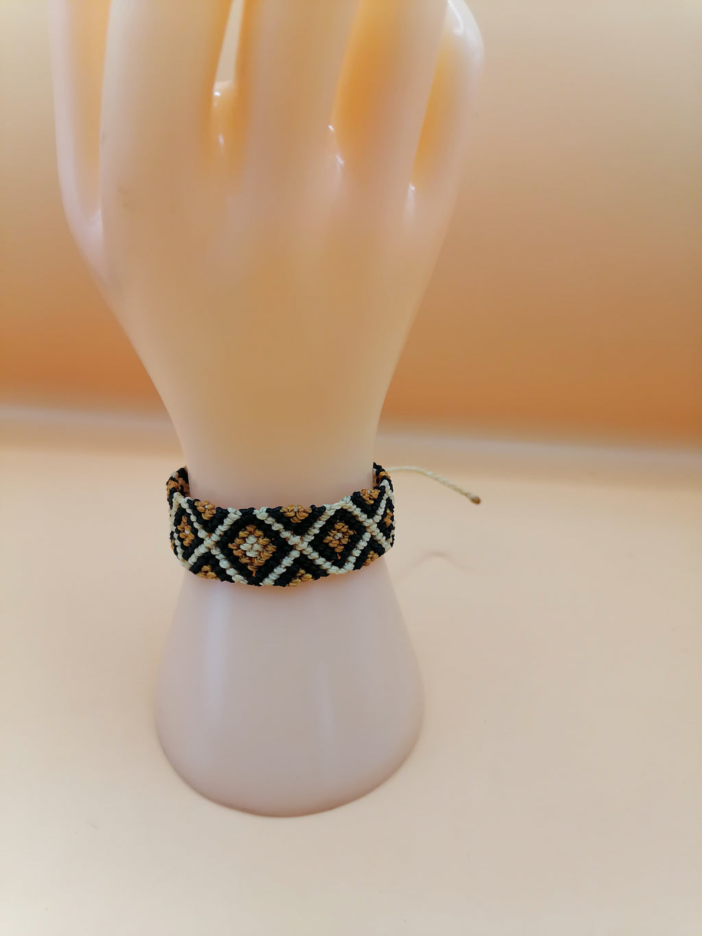 Handmade Geometric Macrame Bracelet