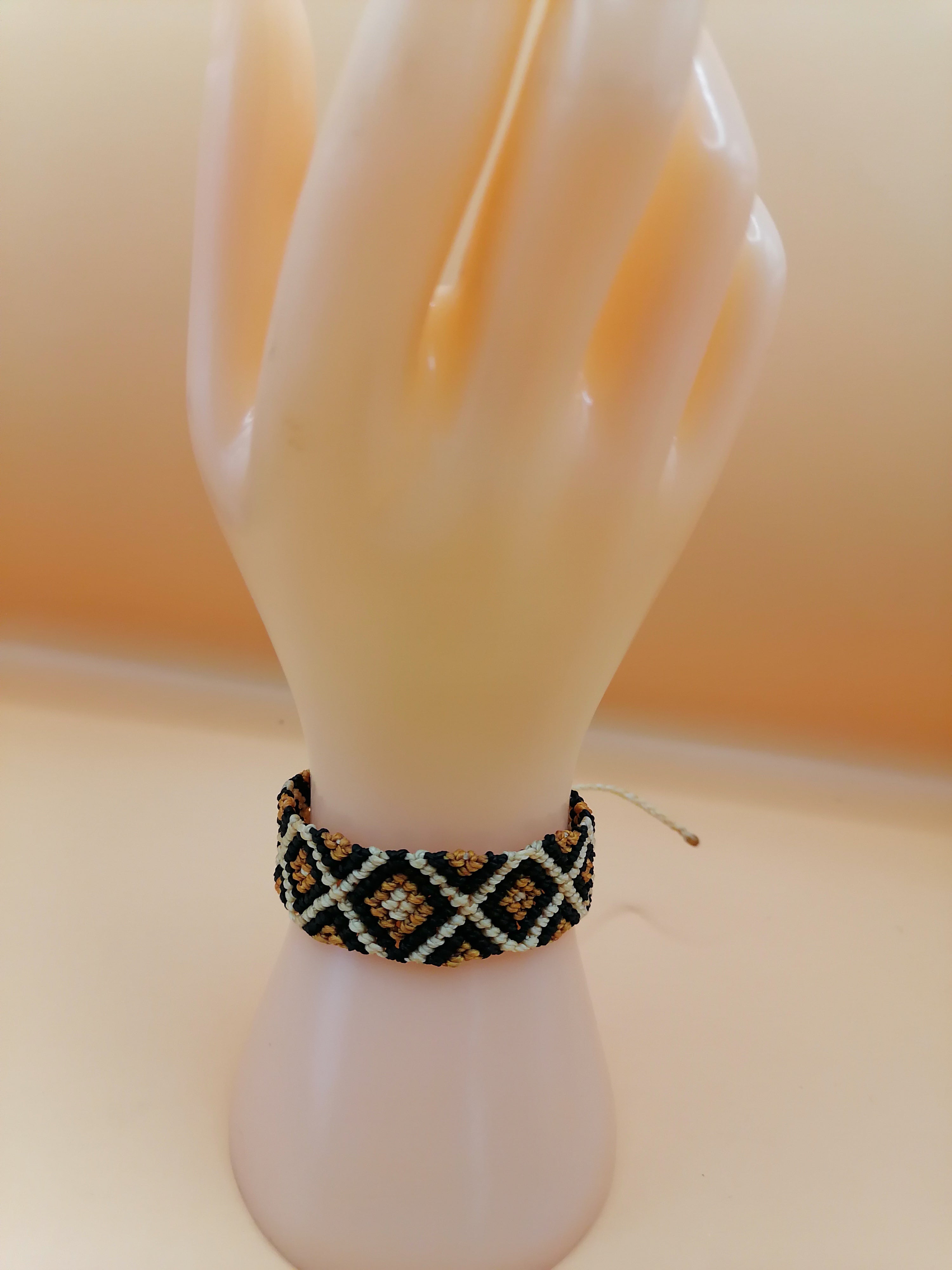 Handmade Geometric Macrame Bracelet