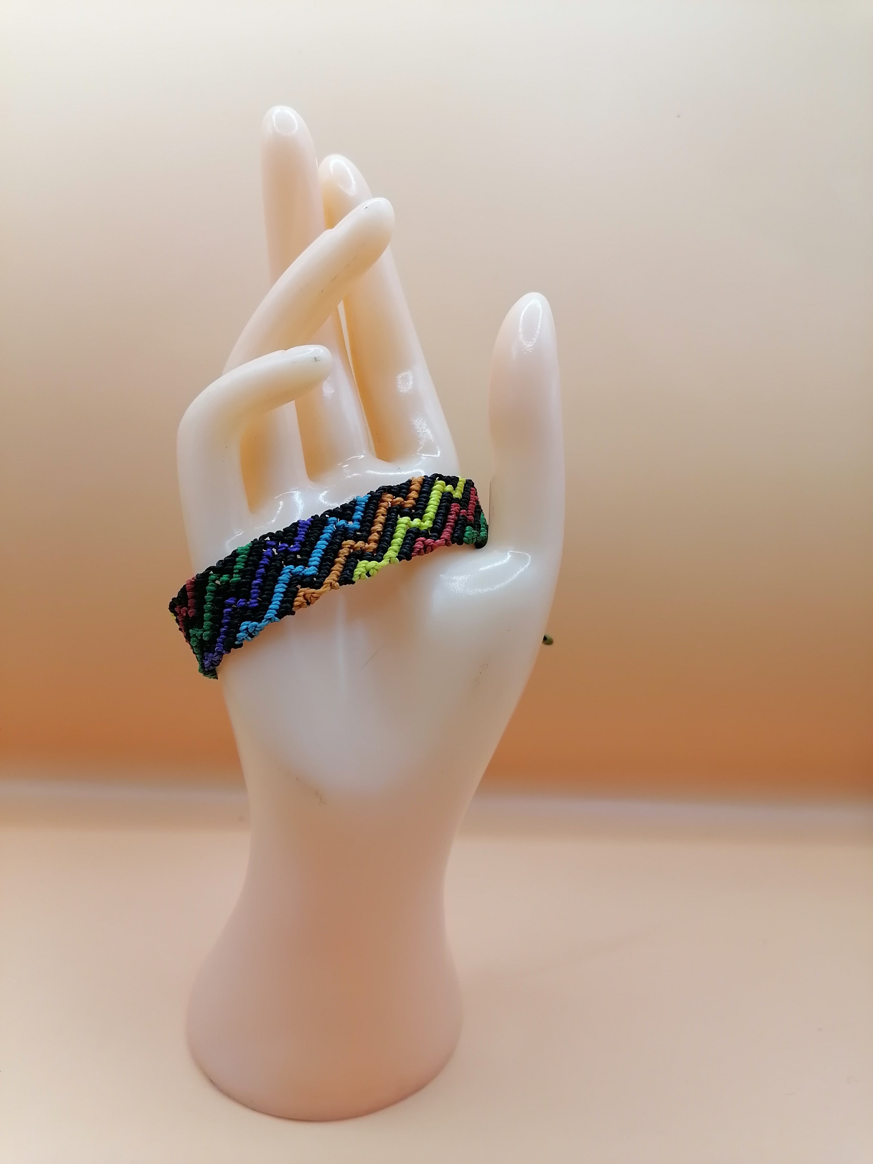 Macrame Rainbow LGBT Pride Bracelet Friendship Bracelet