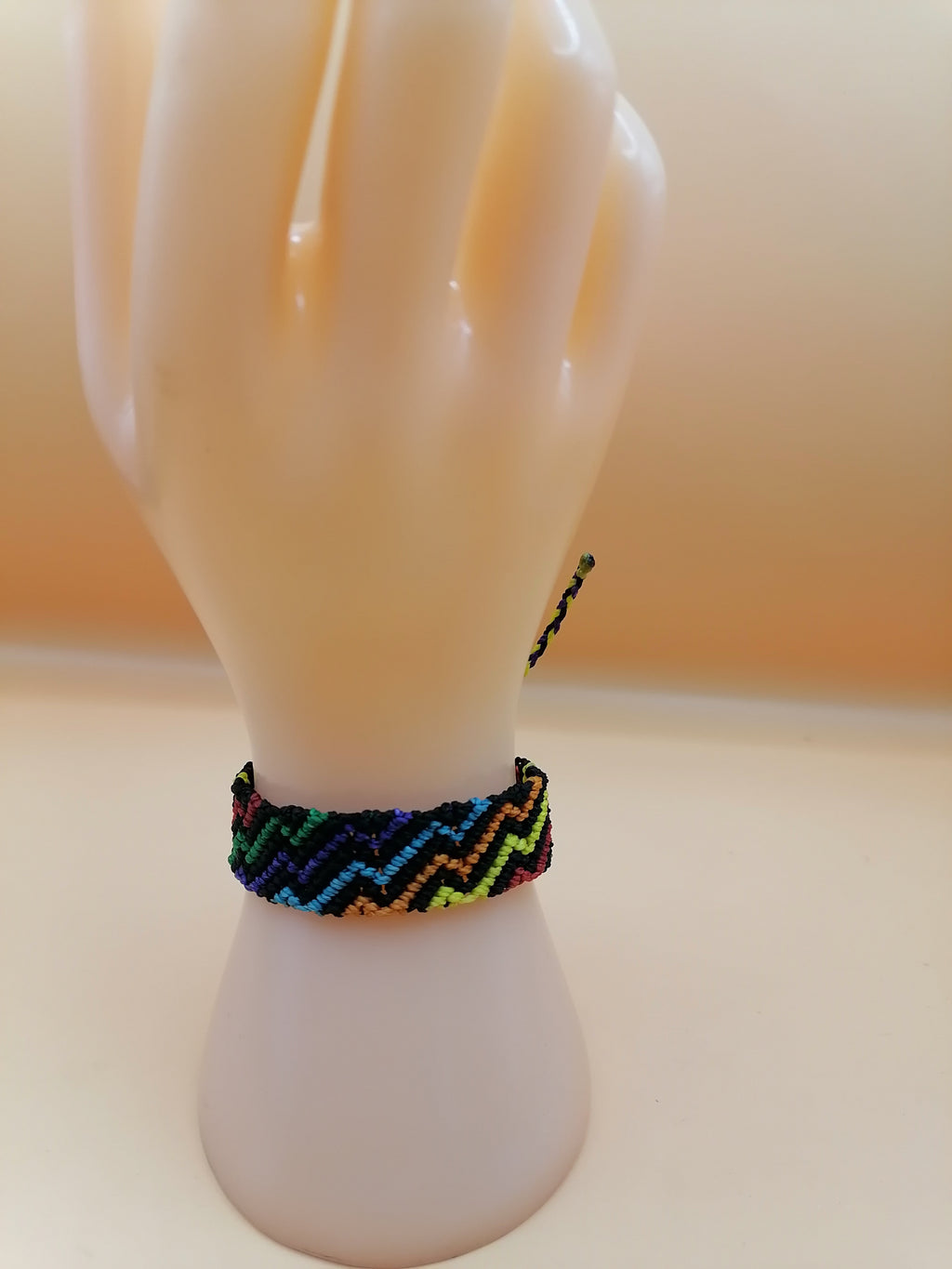 Macrame Rainbow LGBT Pride Bracelet Friendship Bracelet