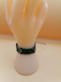 Geometric Macrame Bracelet, Handwoven Peruvian Craft