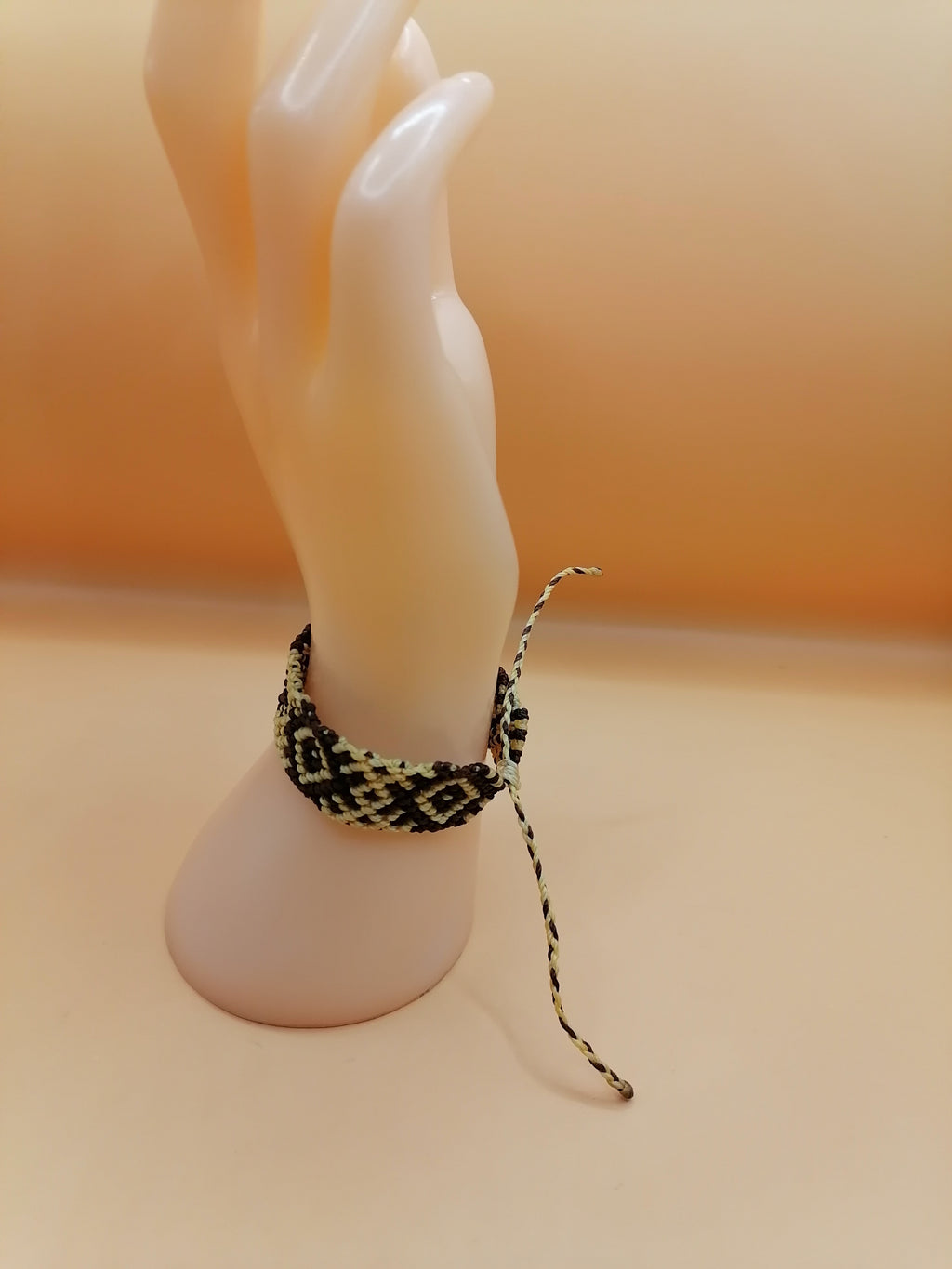 Geometric Macrame Bracelet Handmade Unisex Bracelet