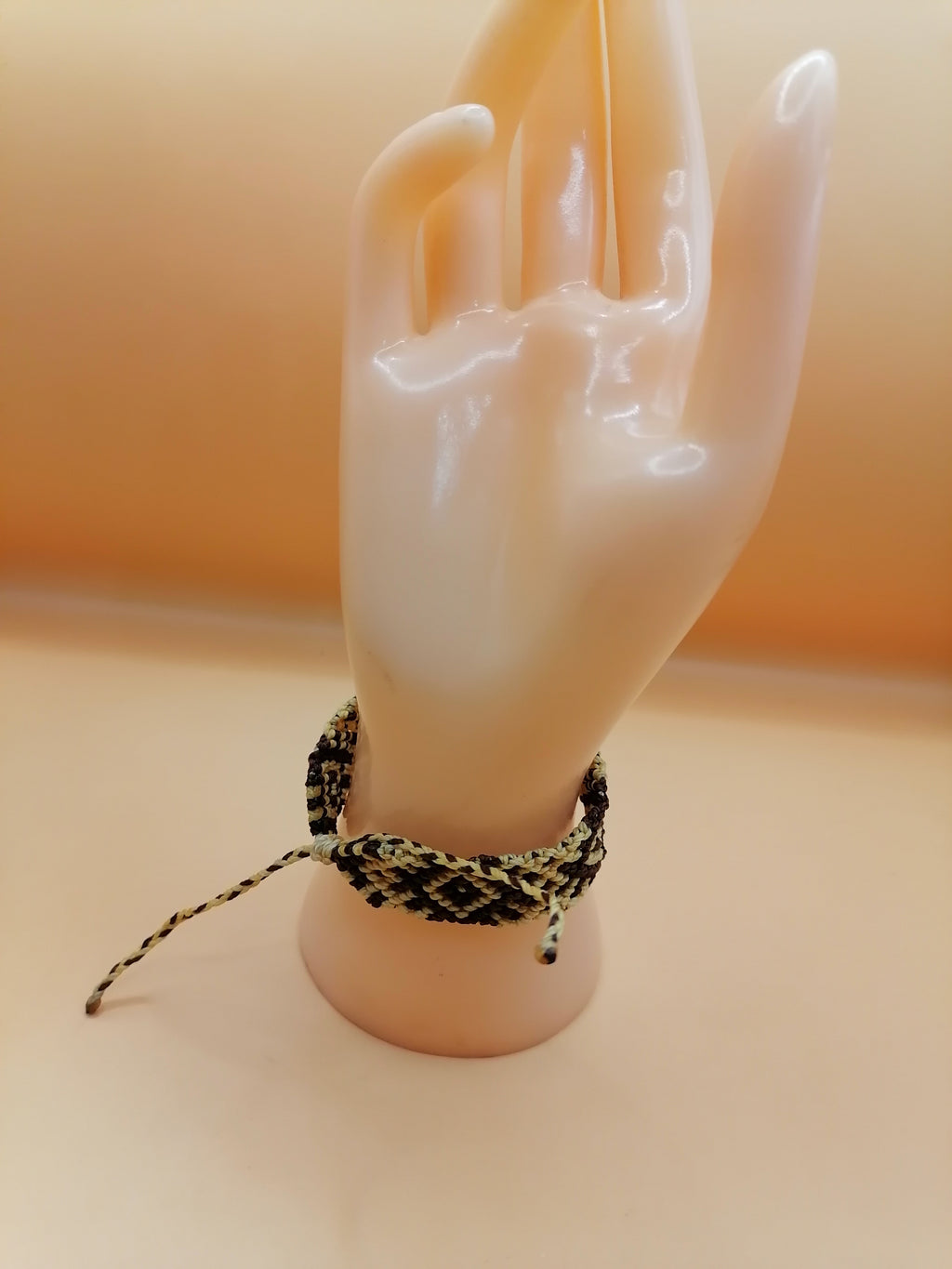 Geometric Macrame Bracelet Handmade Unisex Bracelet